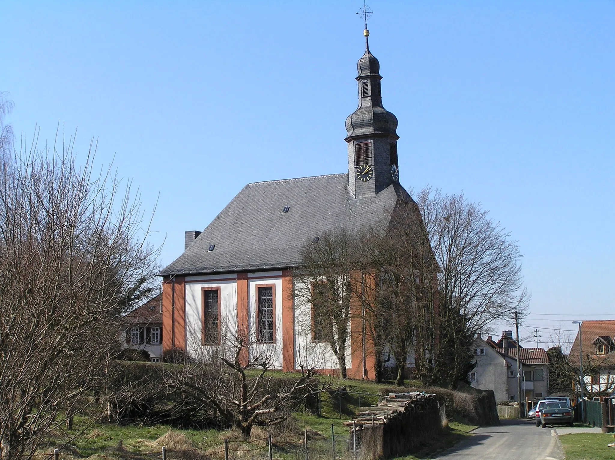 Photo showing: Church of Esch, Waldems, Germany
