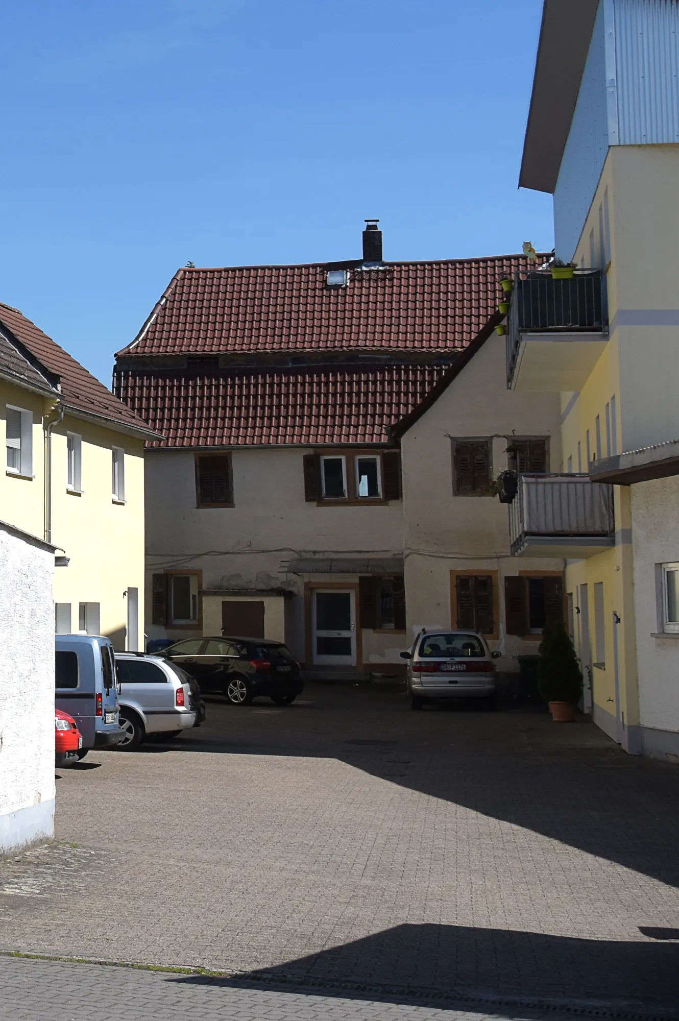 Photo showing: Denkmalgeschütztes Gebäude in Pfungstadt, Büchnerweg 12
