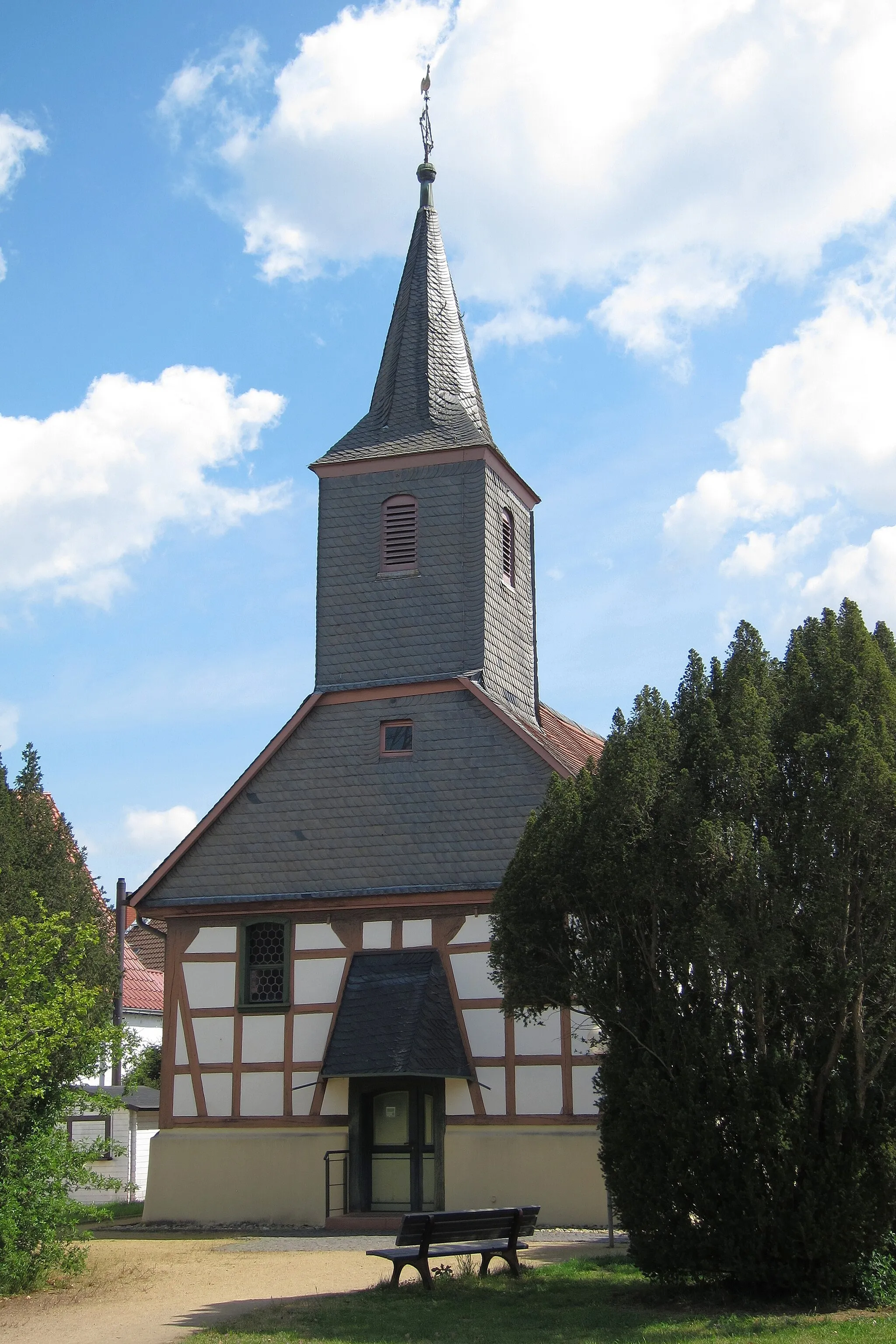 Photo showing: Evangelische Kirche in Worfelden