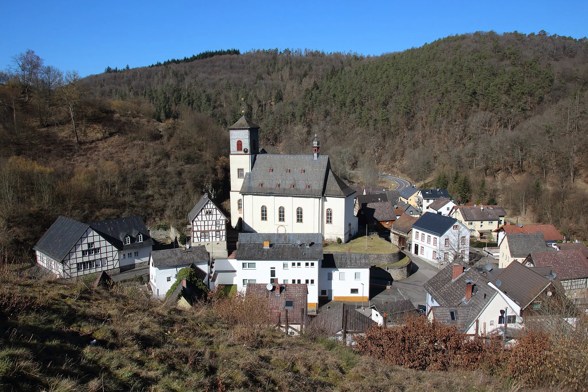 Photo showing: Niedergladbach, municipal district of Schlangenbad, Rheingau-Taunus-Kreis, Germany