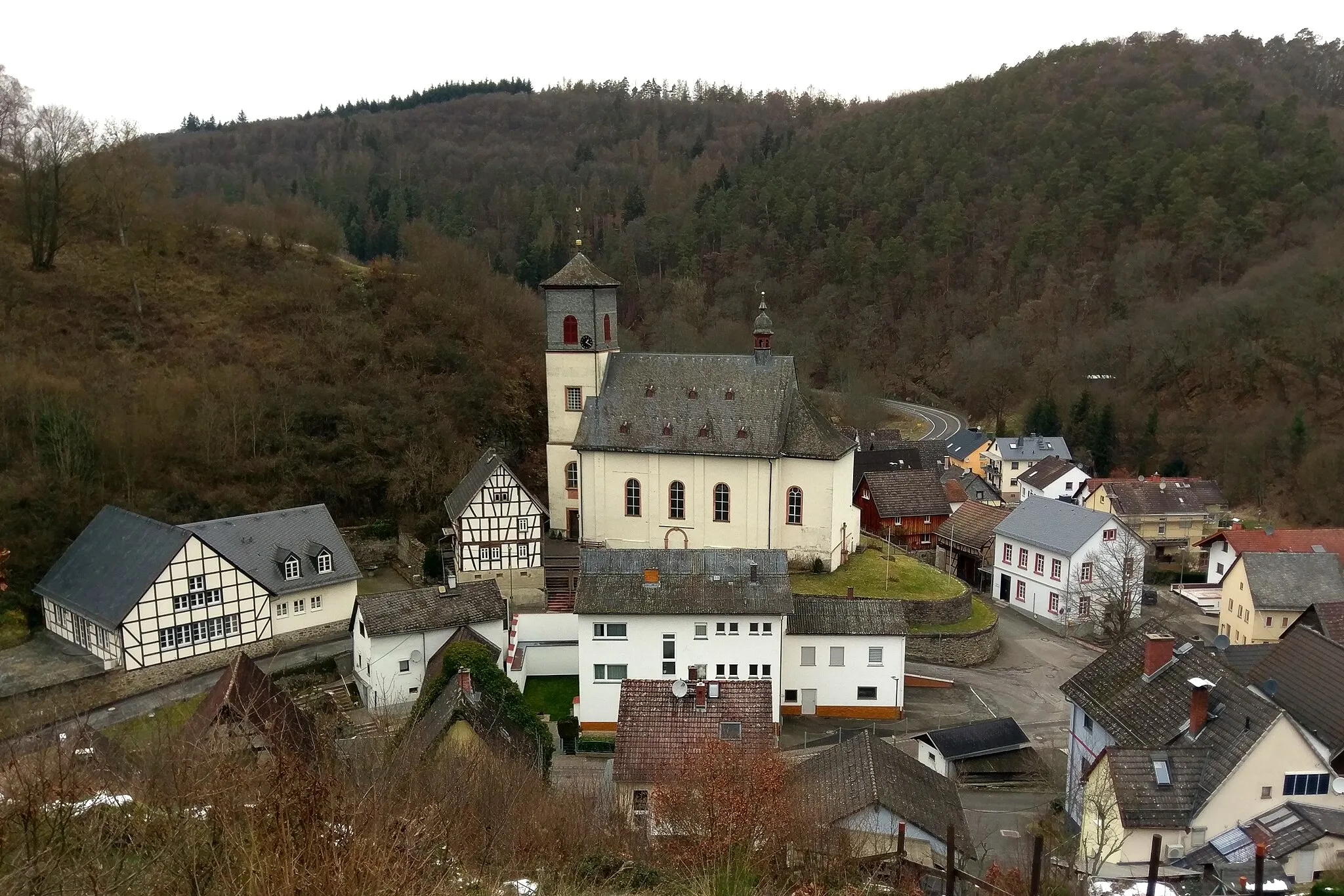 Photo showing: Niedergladbach, municipal district of Schlangenbad, Rheingau-Taunus-Kreis, Germany