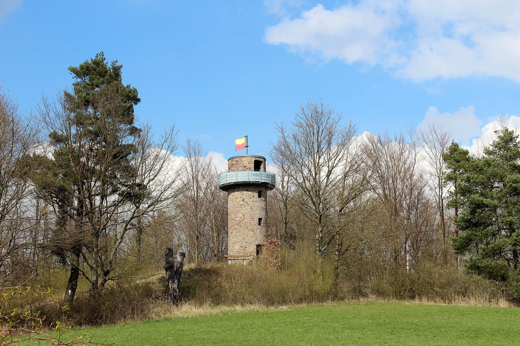Photo showing: Bellinger Warte - mittelalterlicher Beobachtungsposten