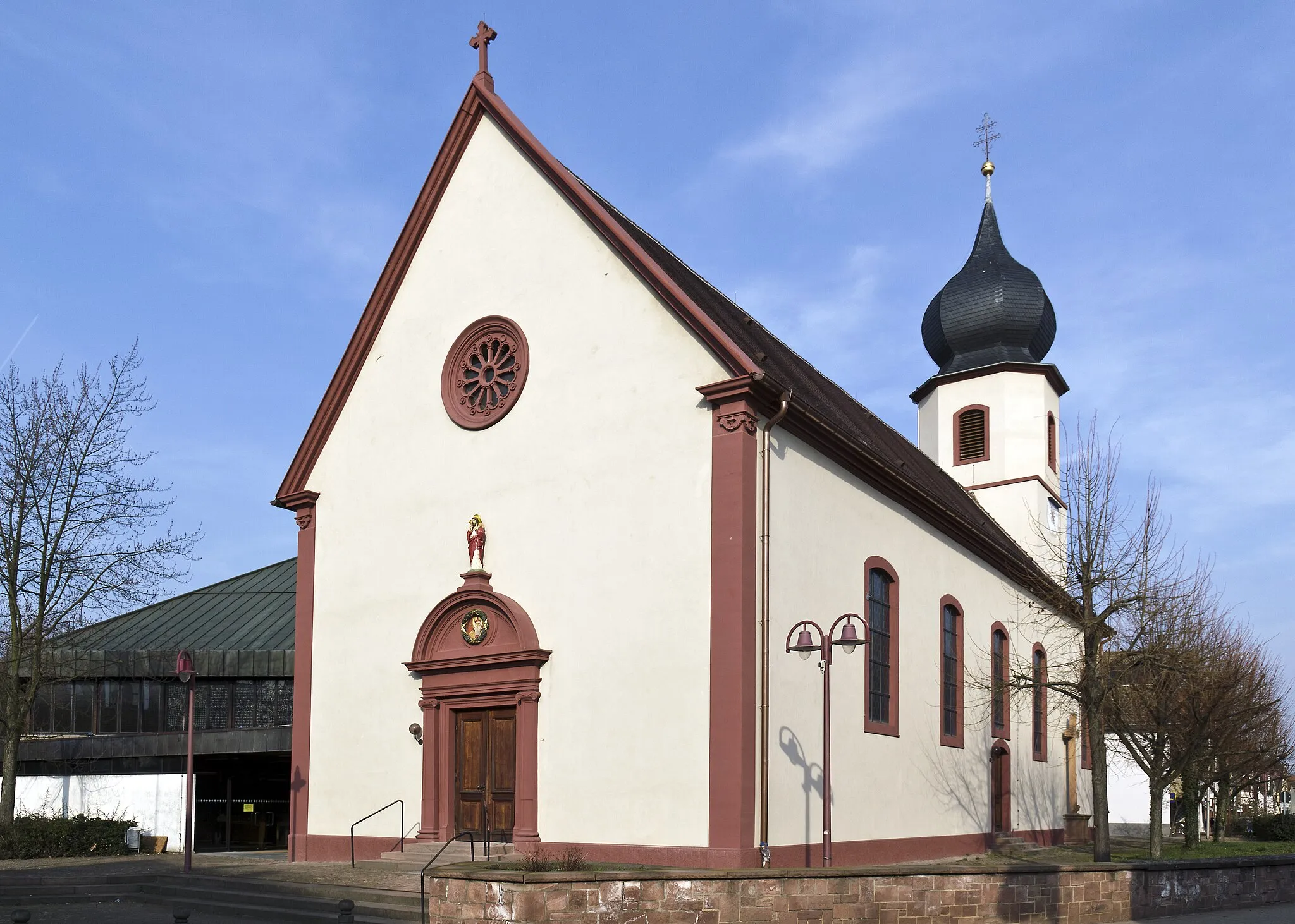 Photo showing: Heddesheim, St. Remigius-Kirche