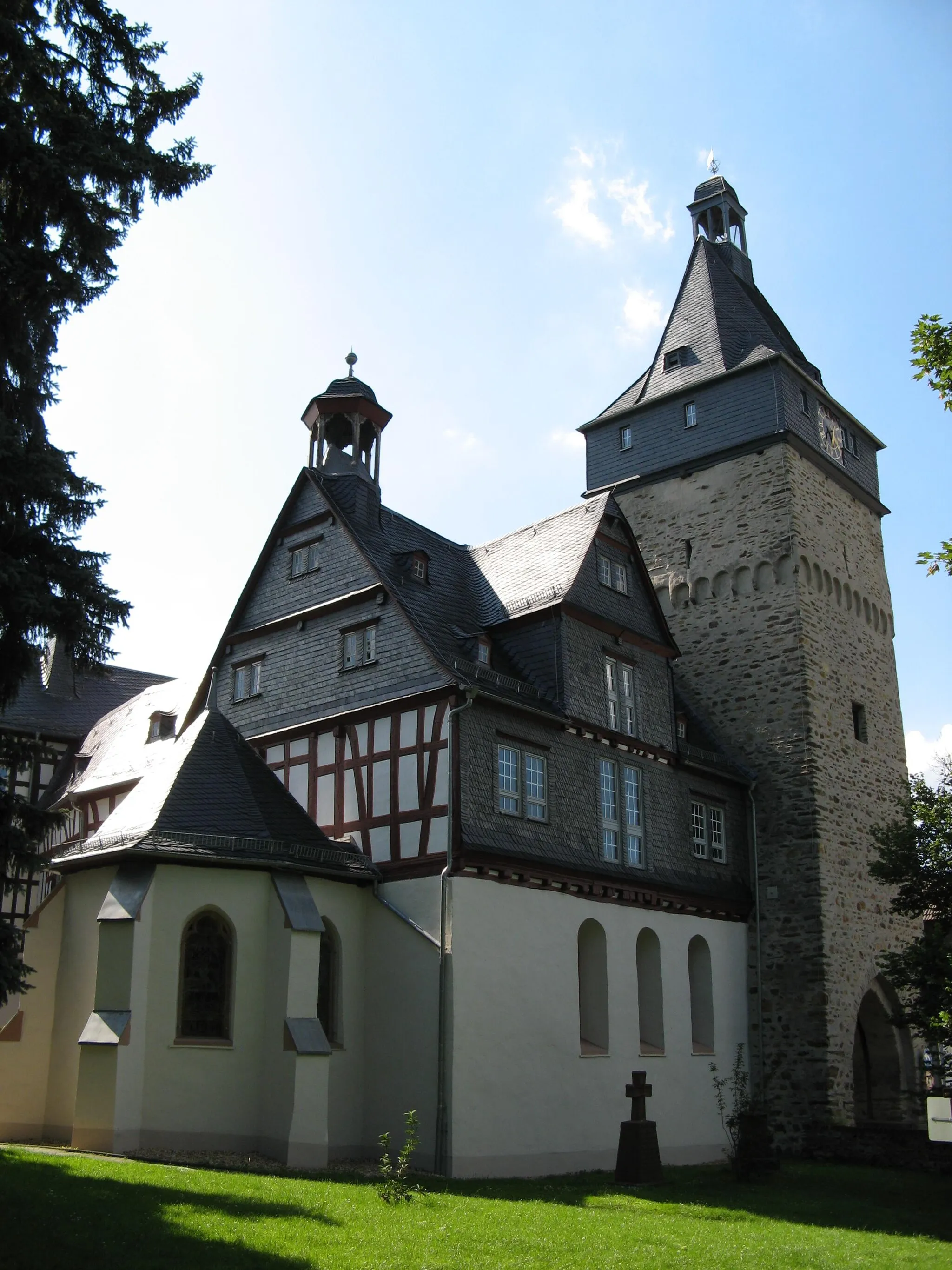 Photo showing: Das Obertor, ein historisches Stadttor von Bad Camberg