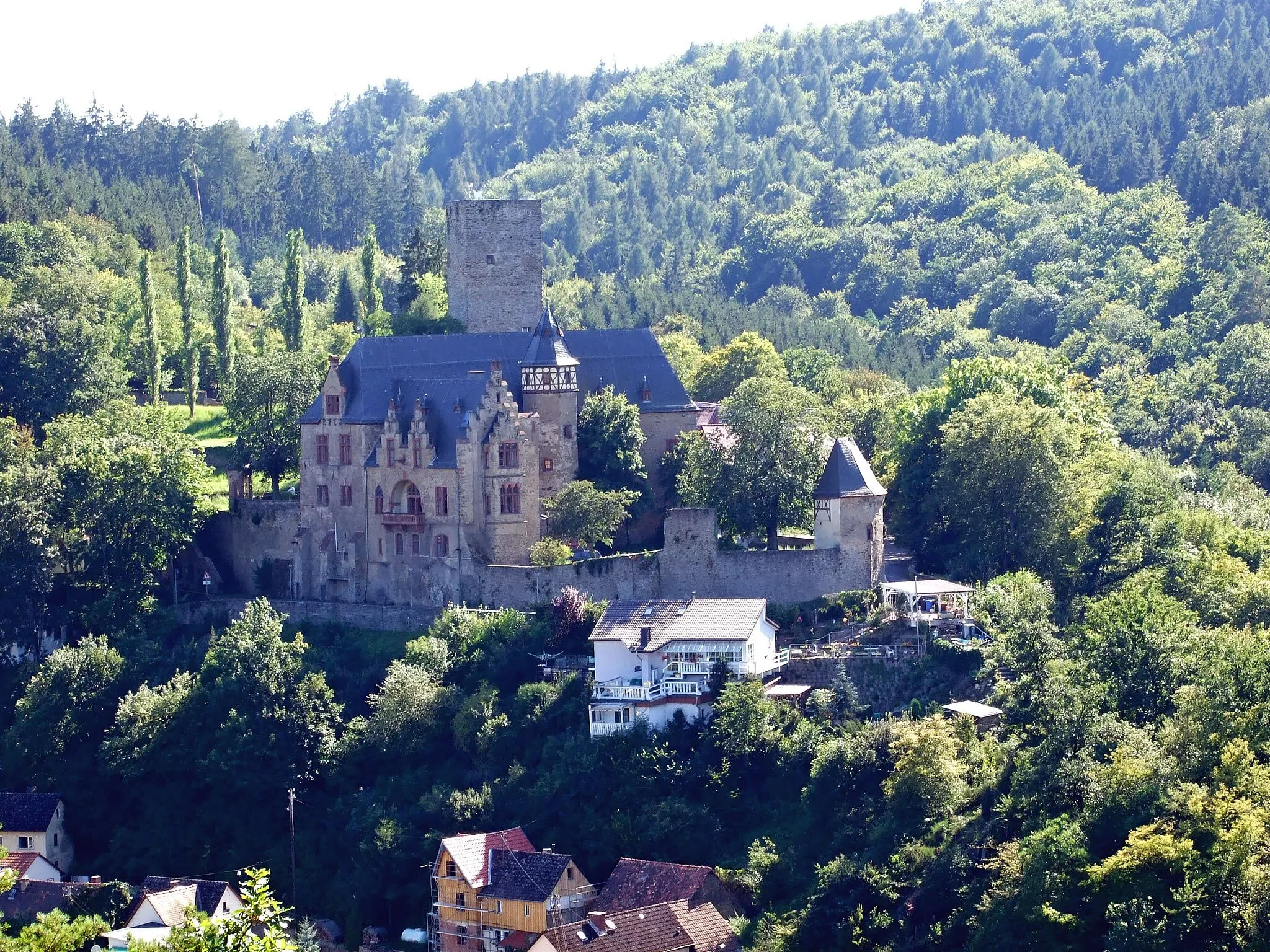 Photo showing: Schloss in Kransberg (Usingen)im Taunus