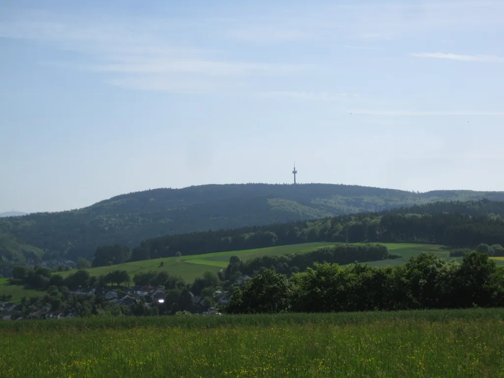 Photo showing: Hohe Wurzel aus Westen, vorne Bärstadt