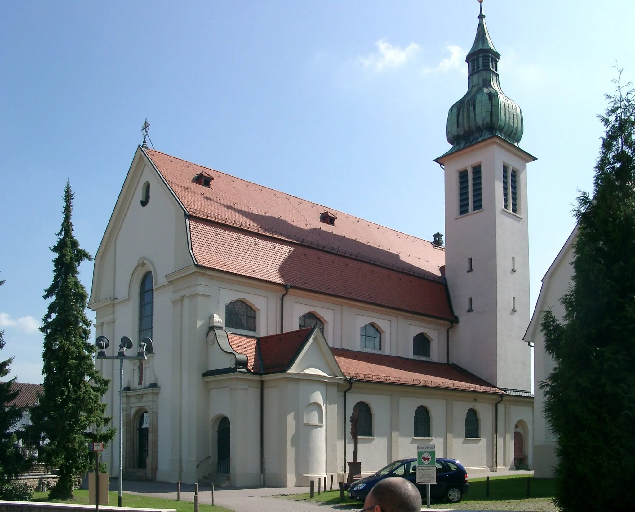 Photo showing: Obertshausen, Katholische St. Nikolaus Kirche