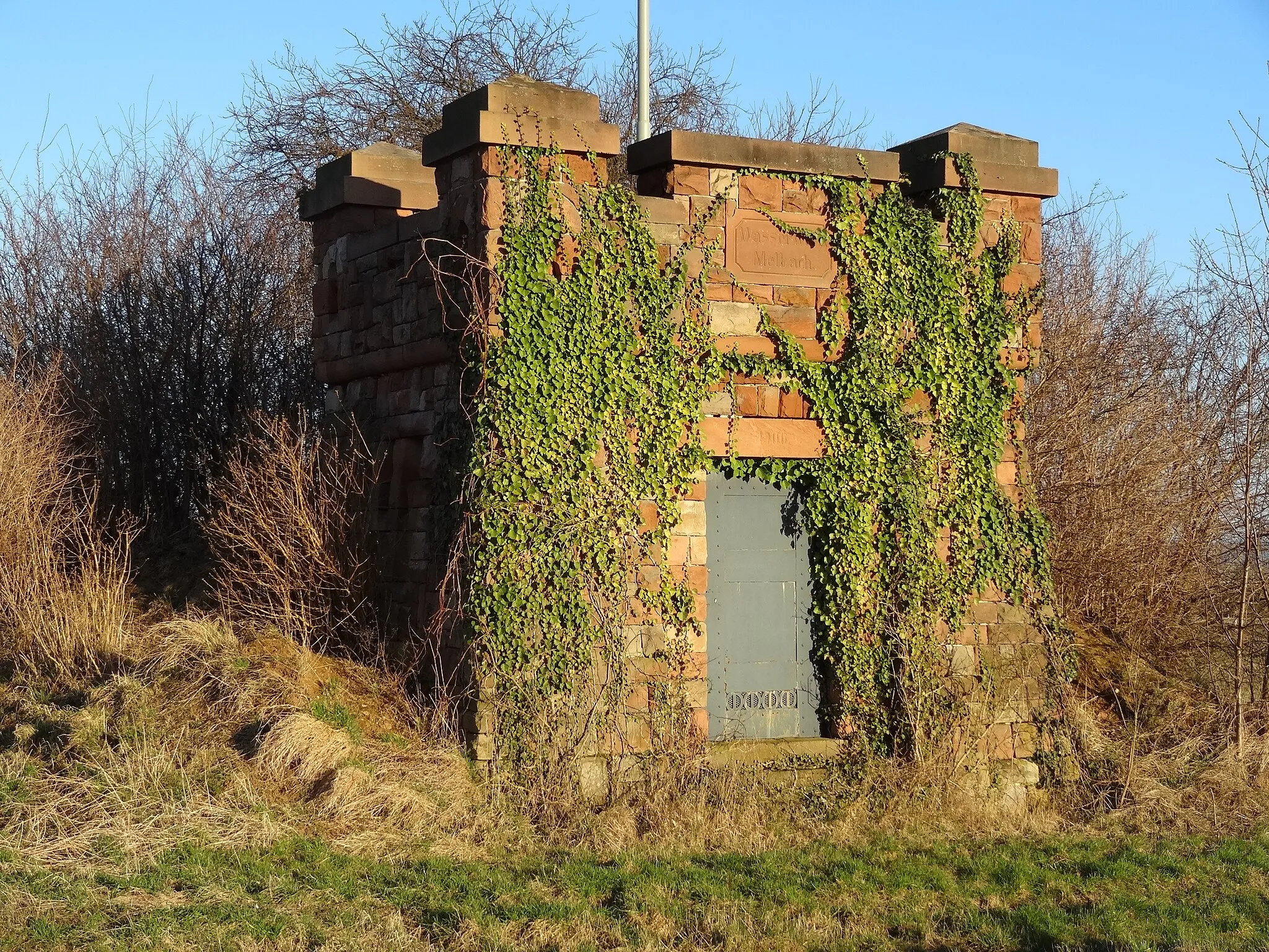 Photo showing: Wasserwerk Melbach