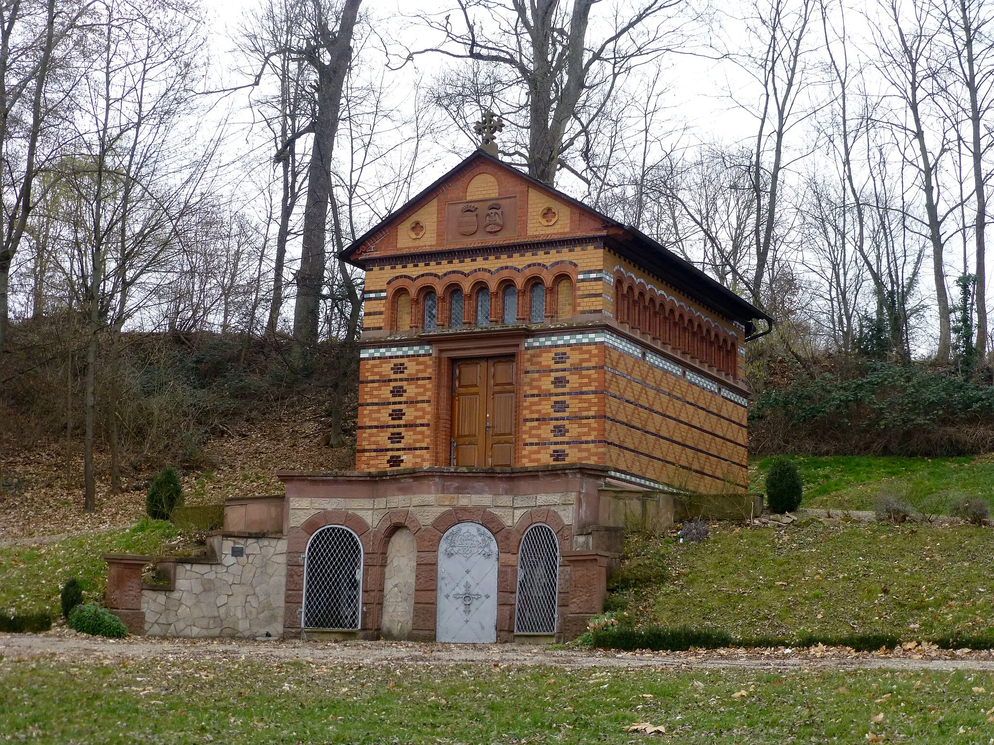 Photo showing: Sarolta-Kapelle in Fränkisch-Crumbach