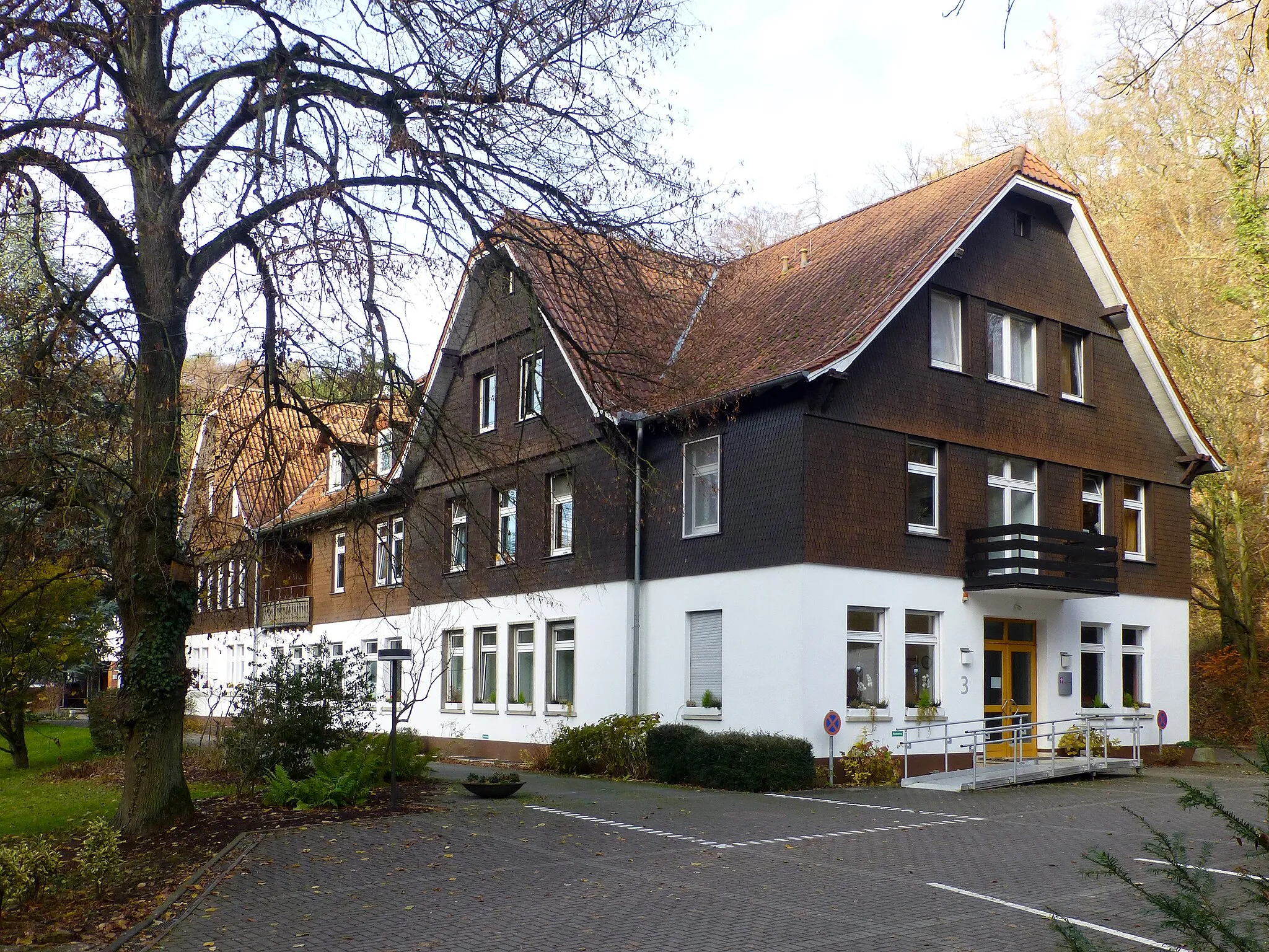 Photo showing: Rehaklinik Haus Burgwald im Nieder-Ramstädter Weiler In der Mordach