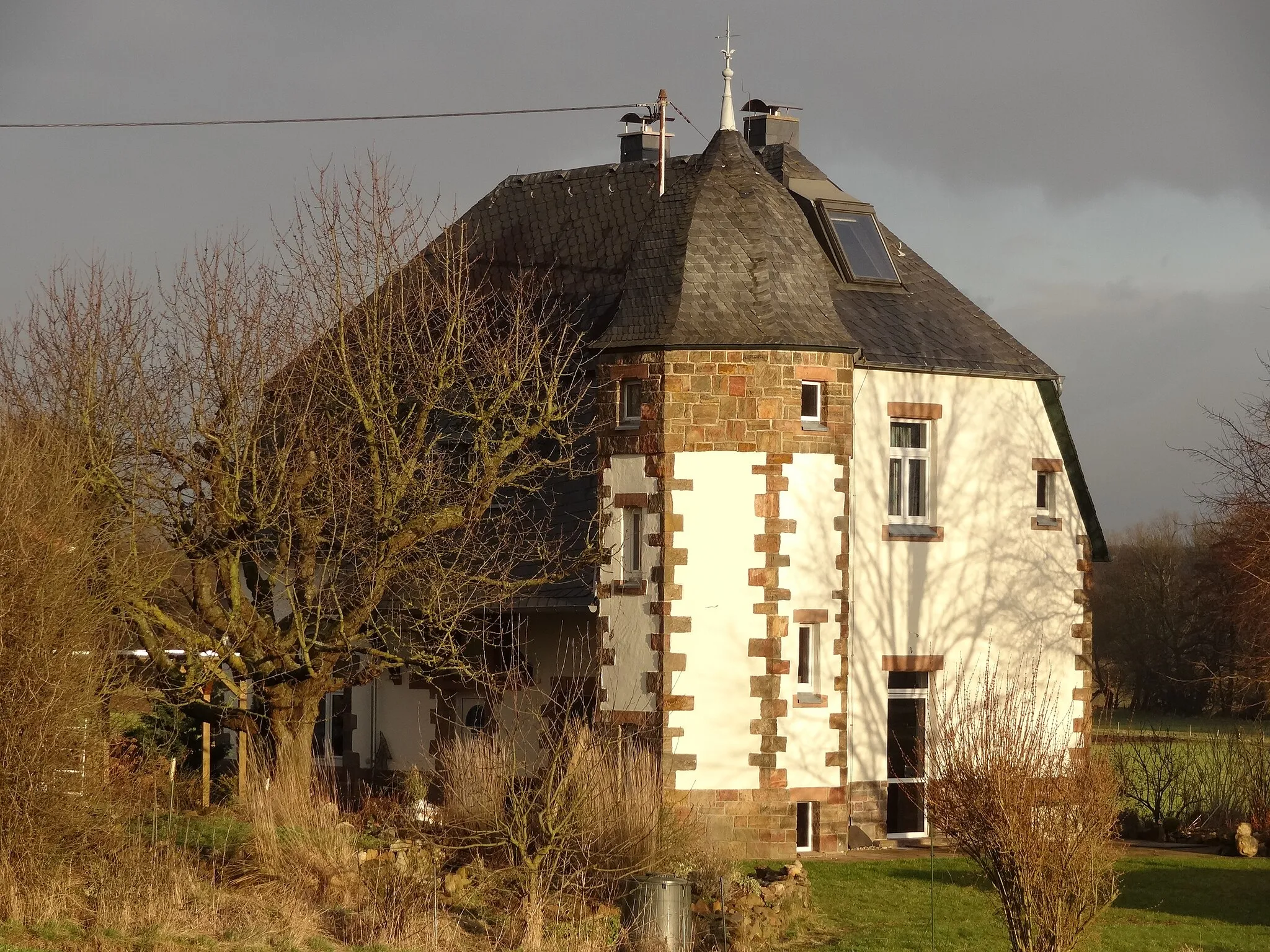 Photo showing: Bahnhof Ober-Hörgern