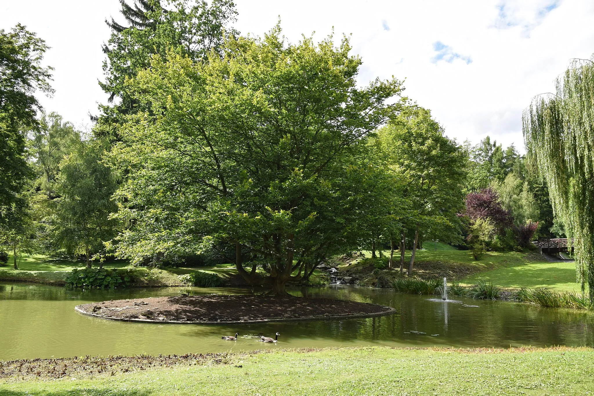 Photo showing: Im Kurpark von Bad Nauheim