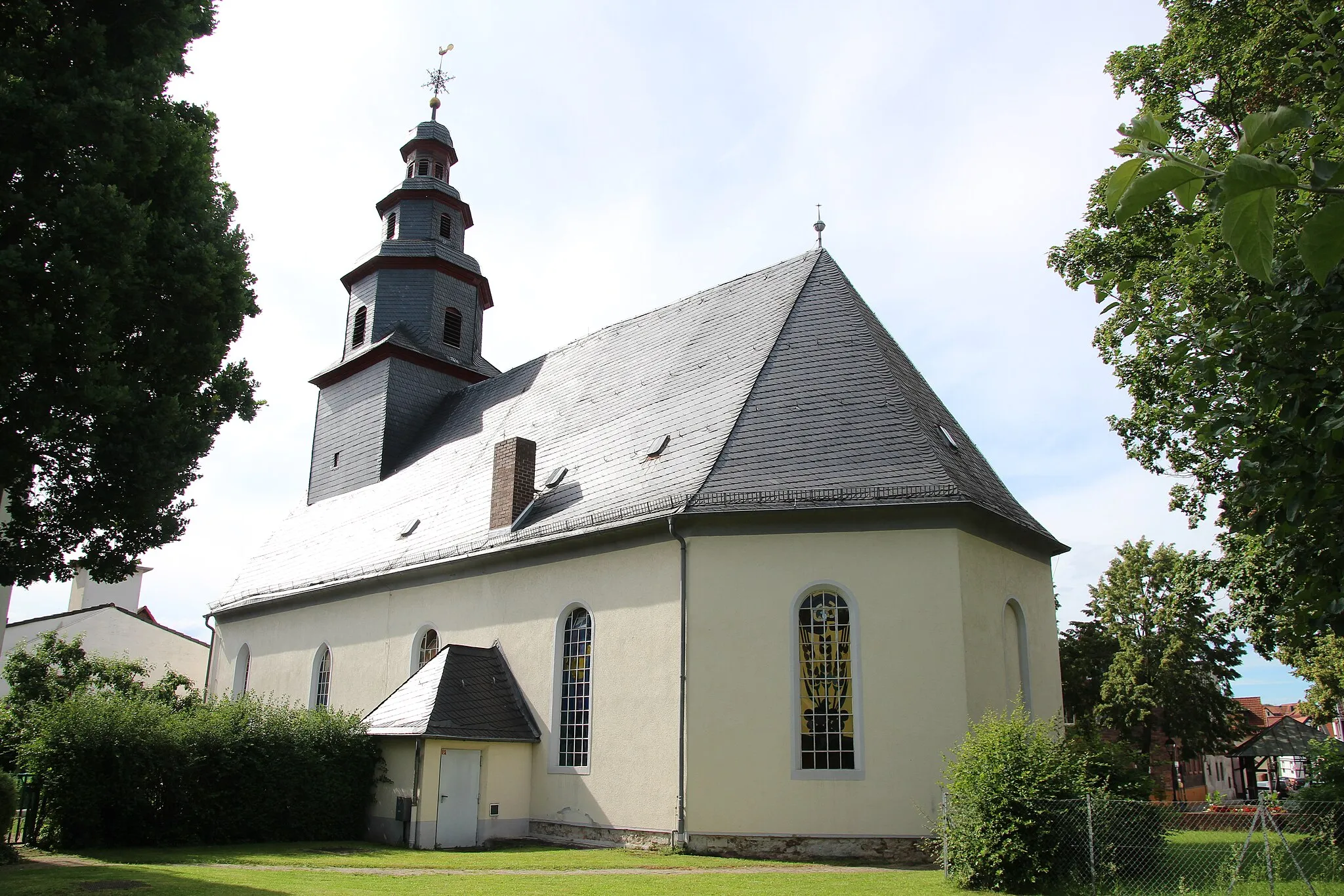 Photo showing: Ev. Kirche