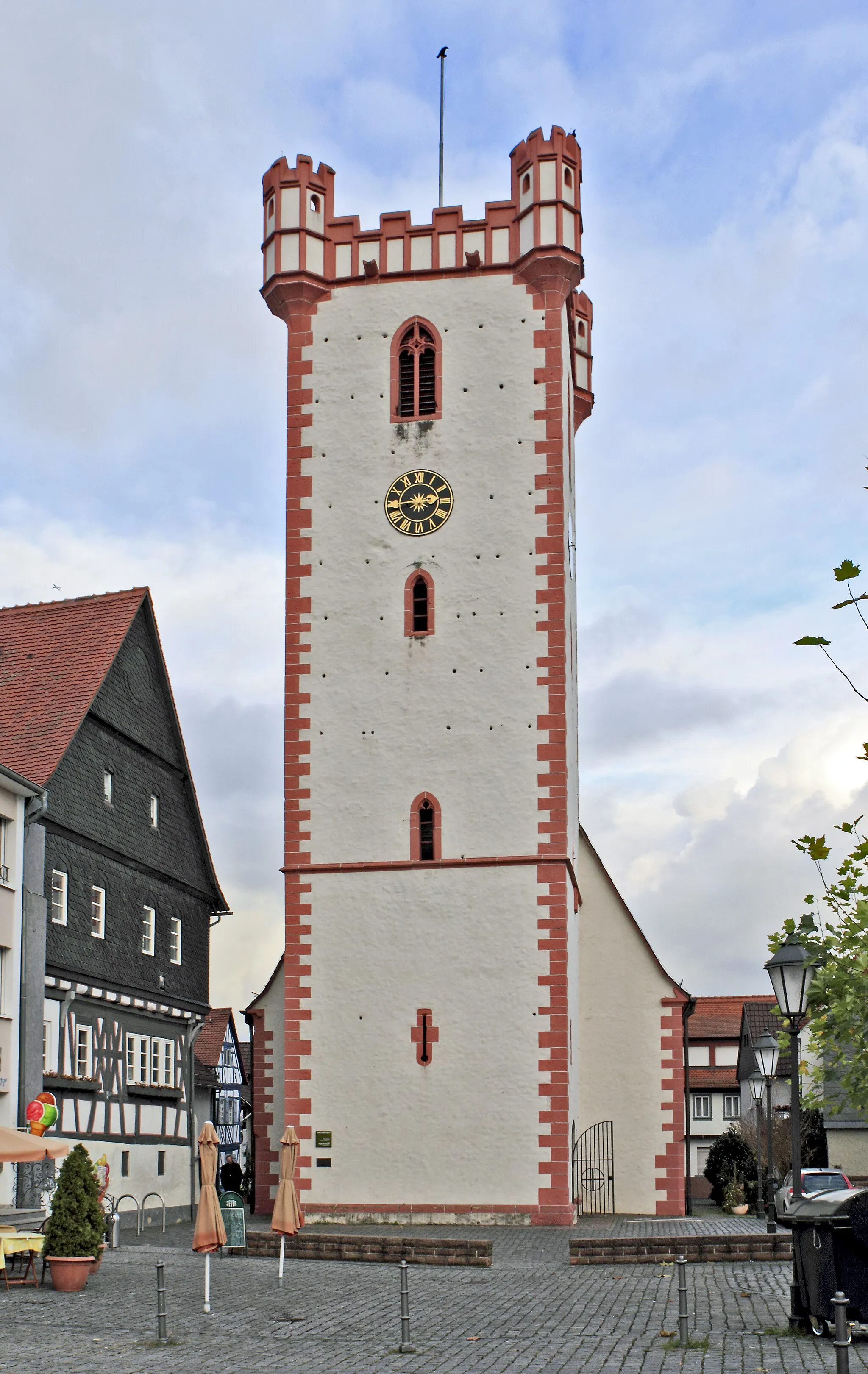 Photo showing: Hanau, Stadtteil Steinheim, Gedächtniskirche St. Johann Baptist