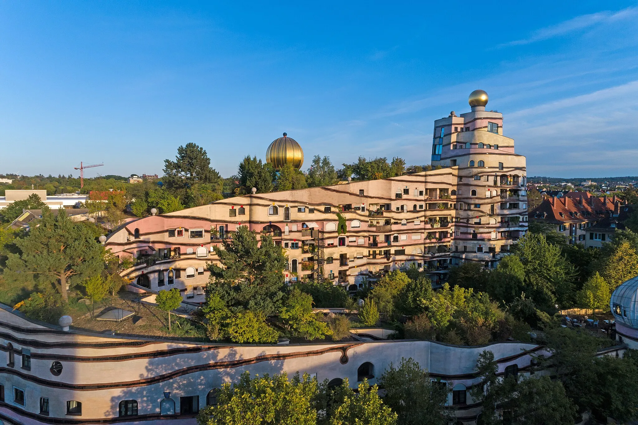 Photo showing: Waldspirale in Darmstadt, Germany