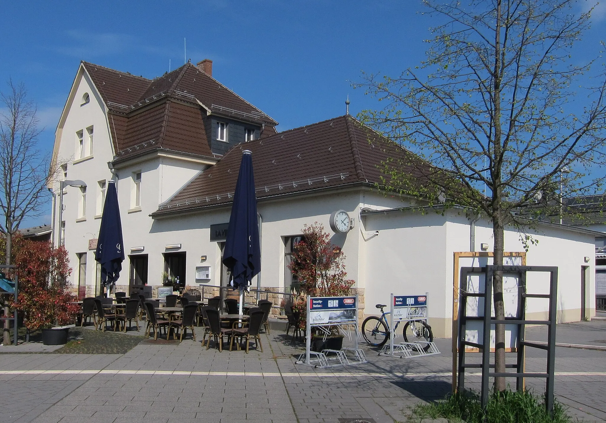 Photo showing: Bahnhof Walldorf (Hessen)