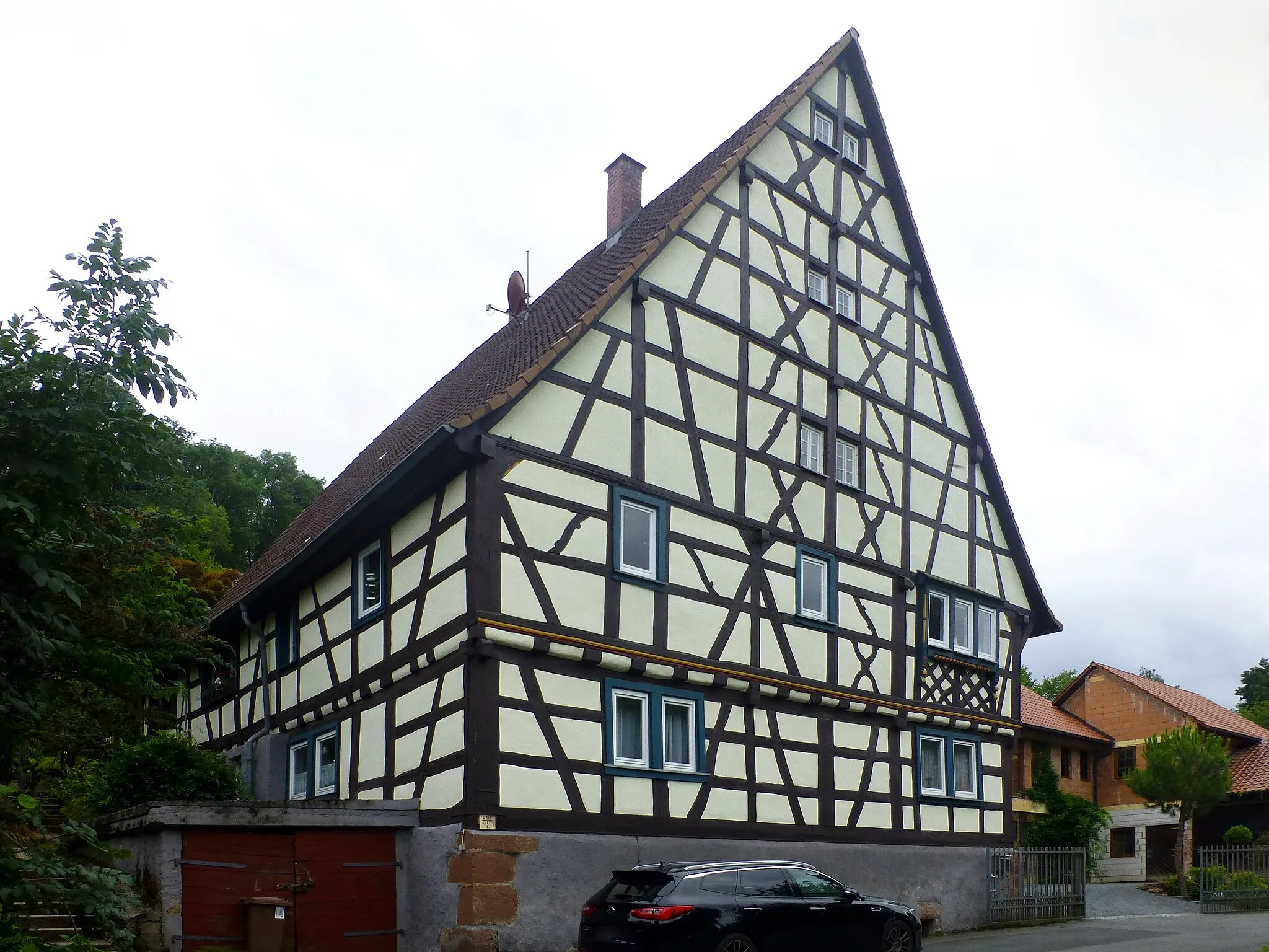 Photo showing: Blick auf den Birkenauer Ortsteil Buchklingen