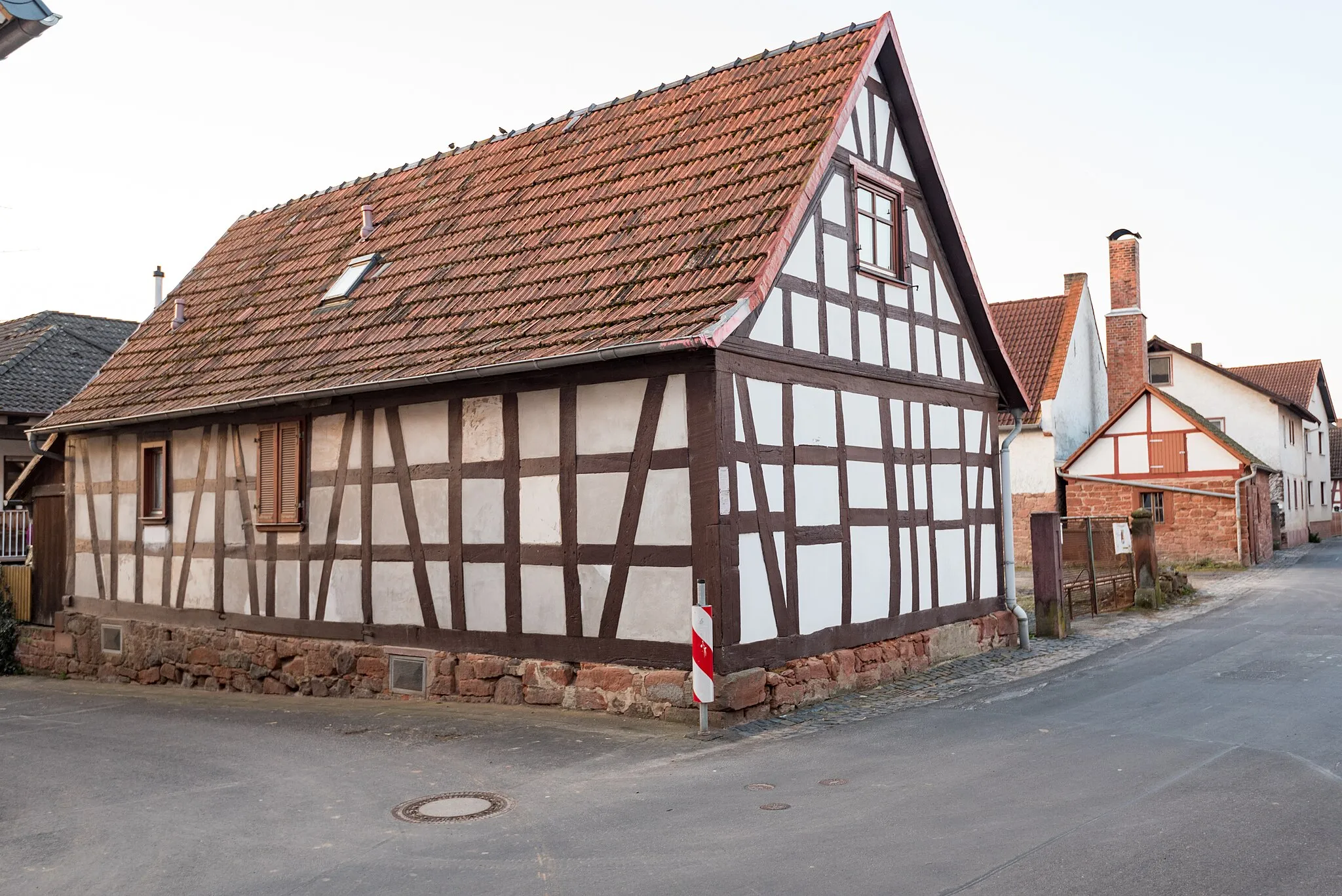 Photo showing: Büdingen, Diebach am Haag, Altwiedermußer Straße 2