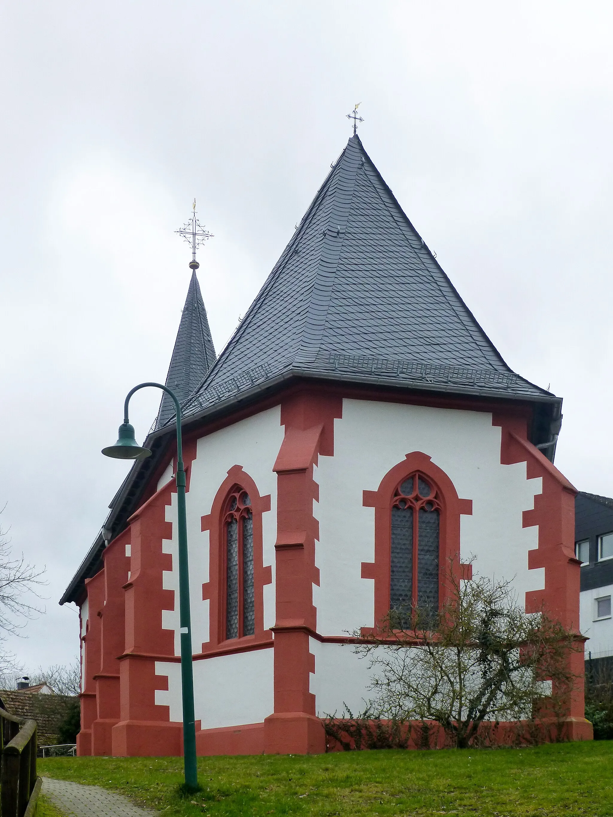 Photo showing: Evangelische Kirche in Modautal-Ernsthofen