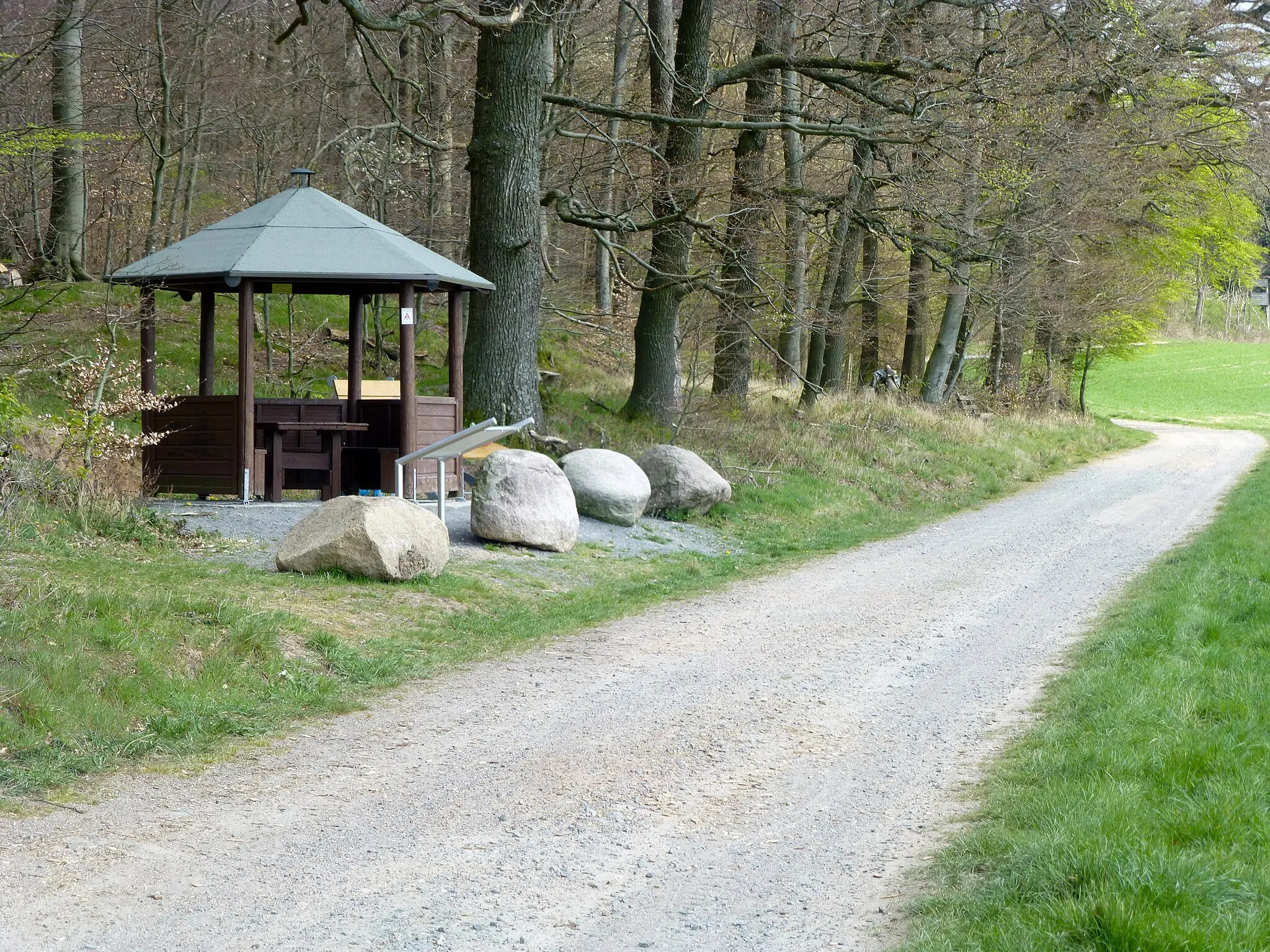 Photo showing: Wilhelm's Hütte am Alemannenweg nordnordöstlich von Brandau