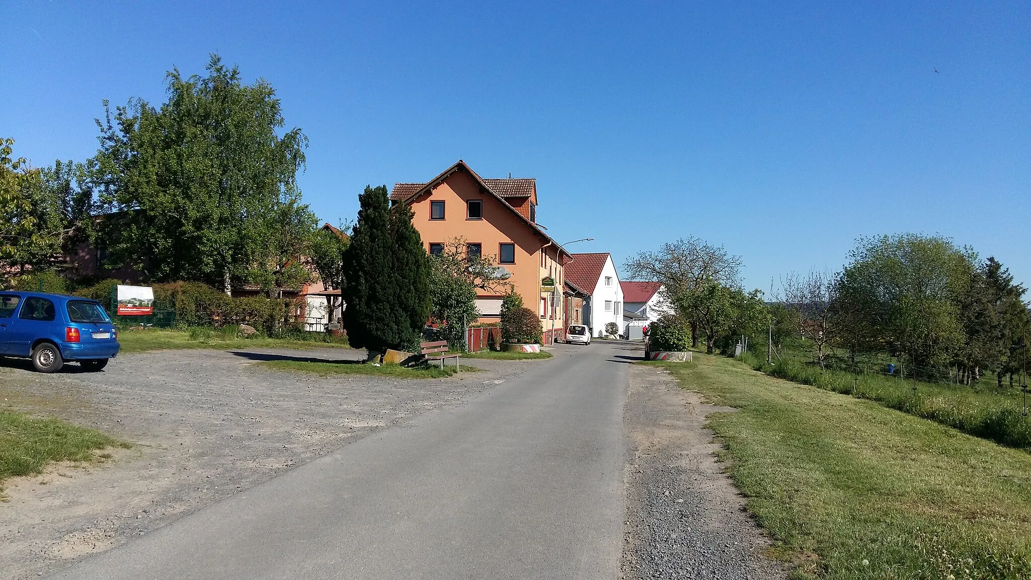 Photo showing: Hundertmorgen settlement, part of Reinheim-Ueberau