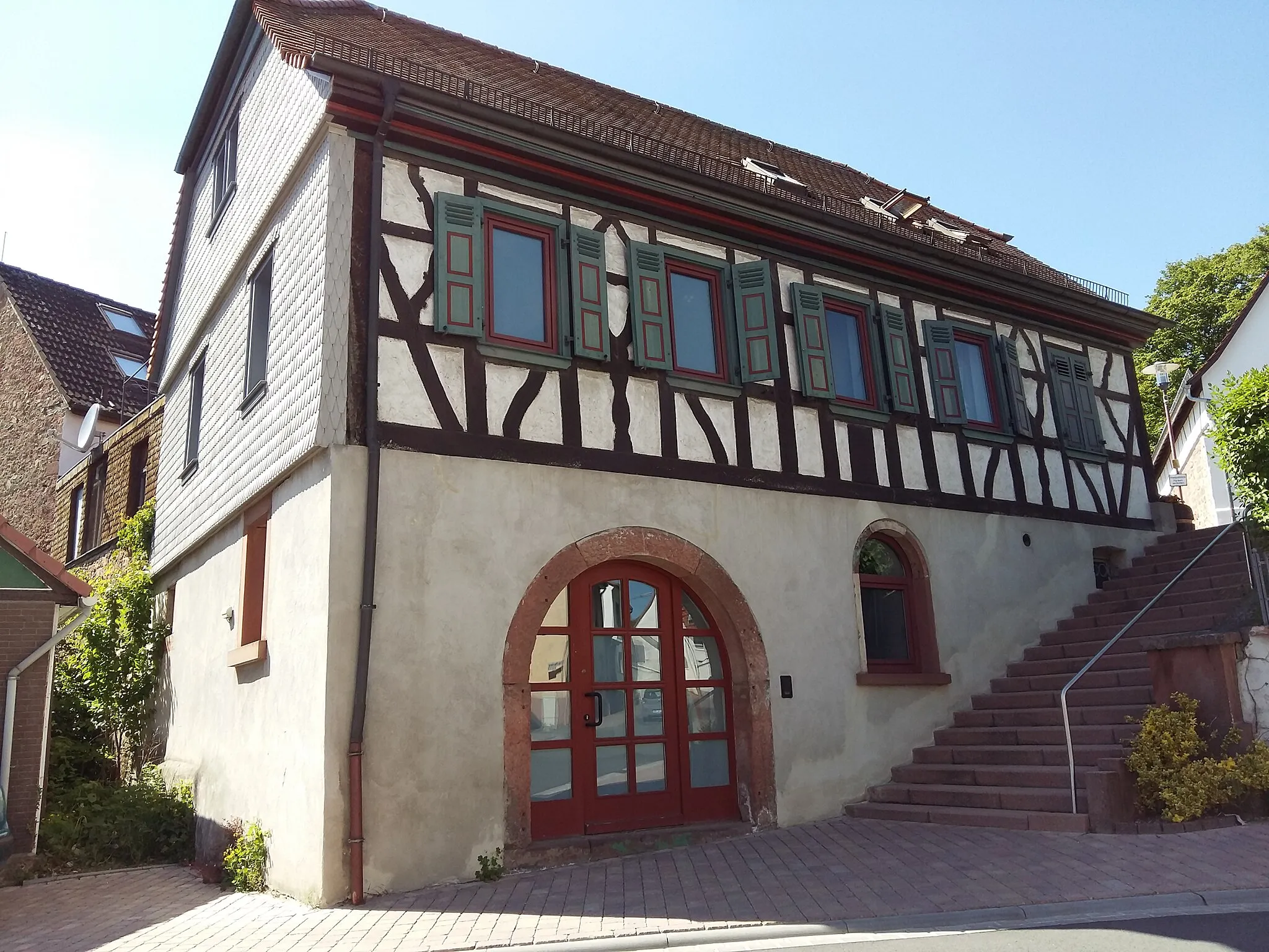 Photo showing: This is a picture of the Hessian Kulturdenkmal (cultural monument) with the ID