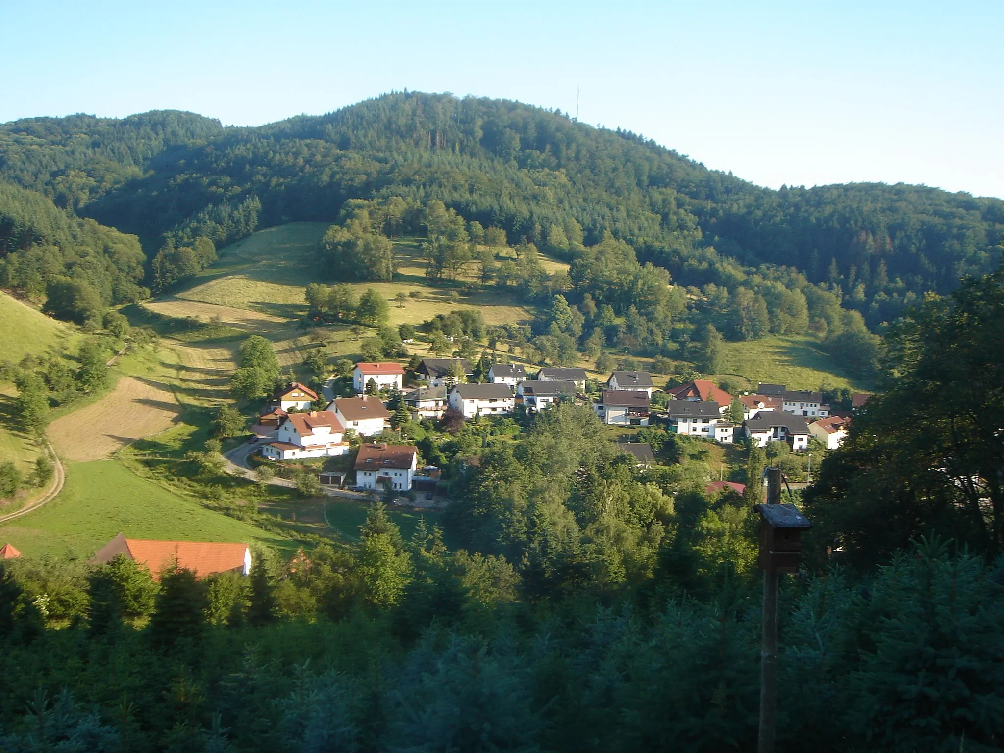 Photo showing: Der Daumberg im Gorxheimertal