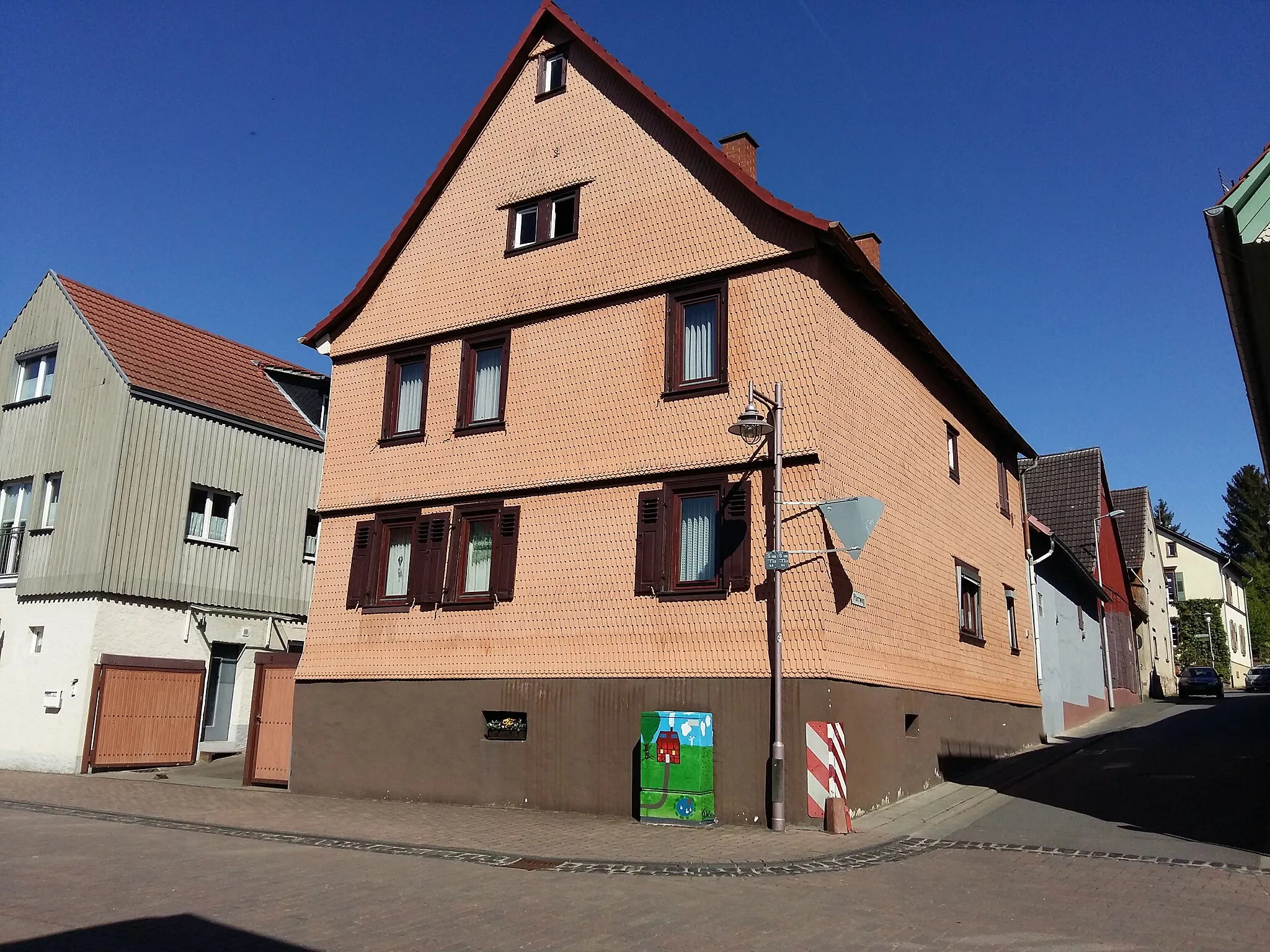 Photo showing: Wilhelm-Leuschner-Street 31 in Reinheim-Ueberau