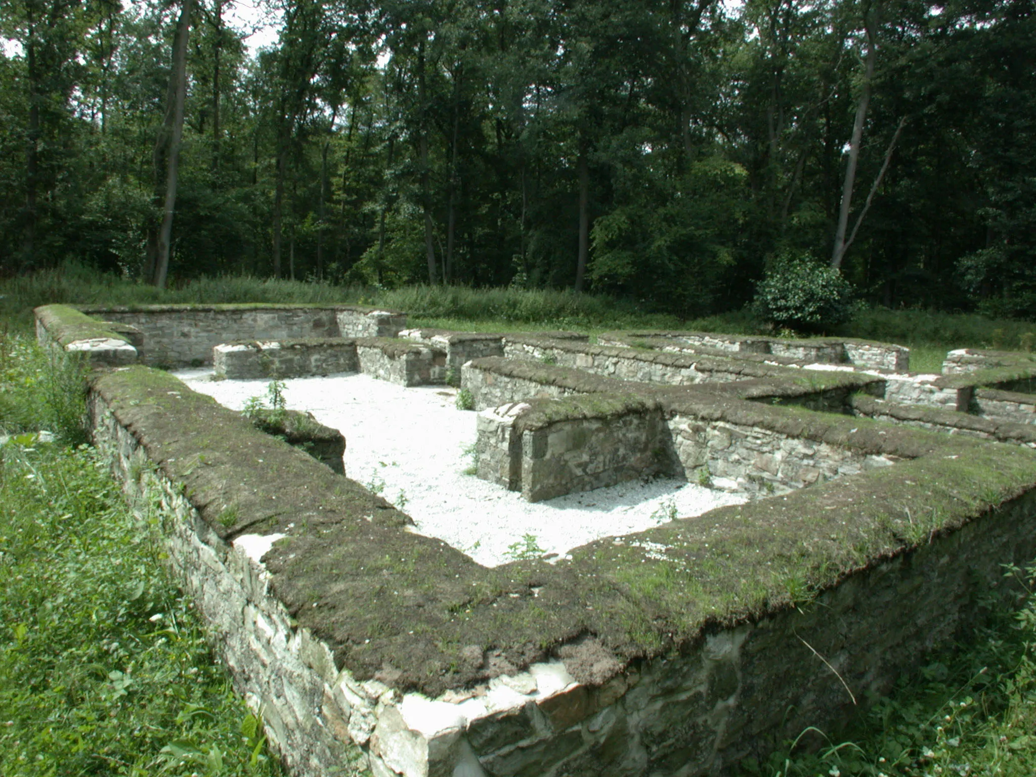 Photo showing: Badehaus Limeskastell Kapersburg, Wehrheim-Pfaffenwiesbach, Deutschland