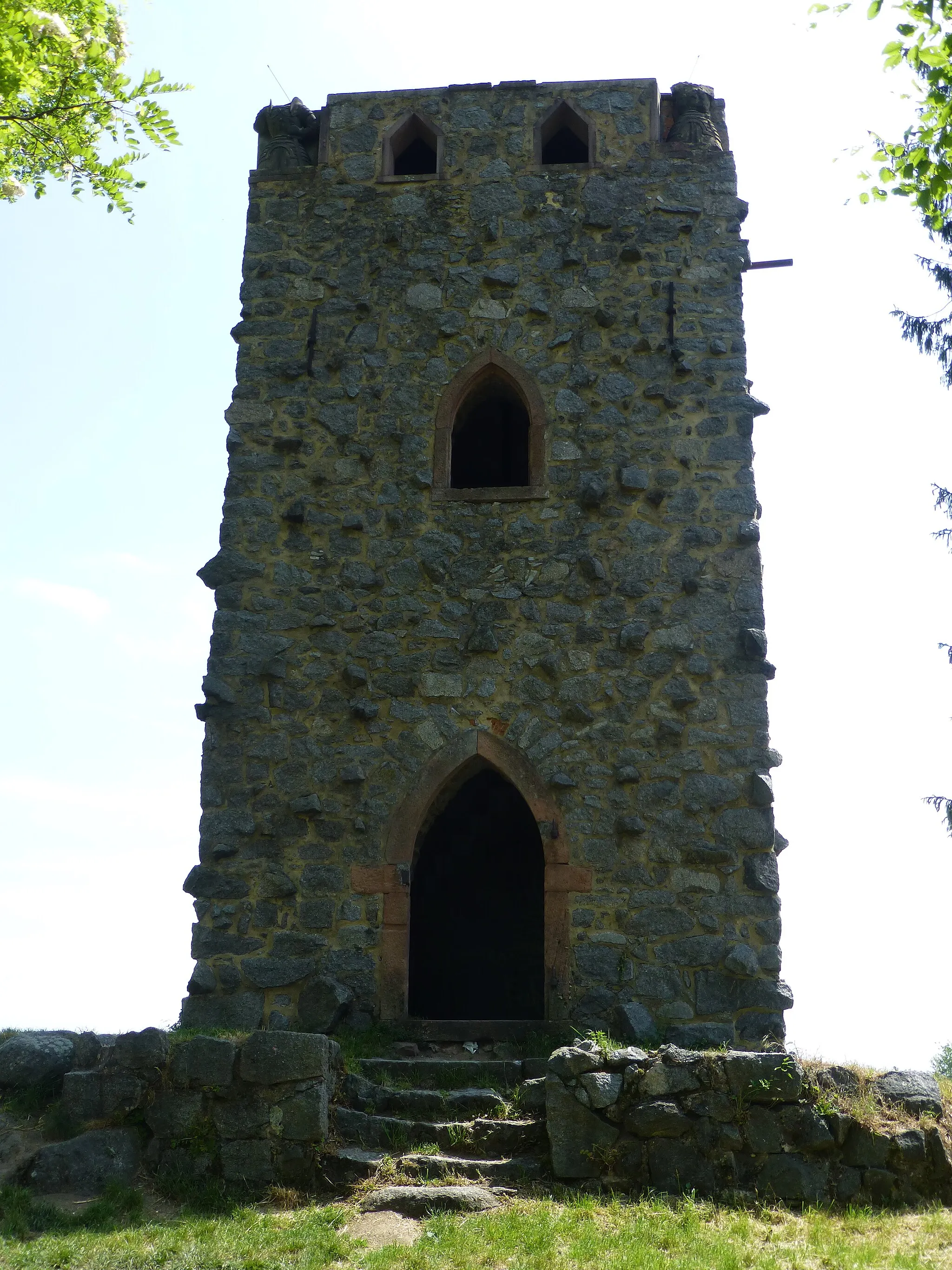 Photo showing: Waldnerturm, Westseite