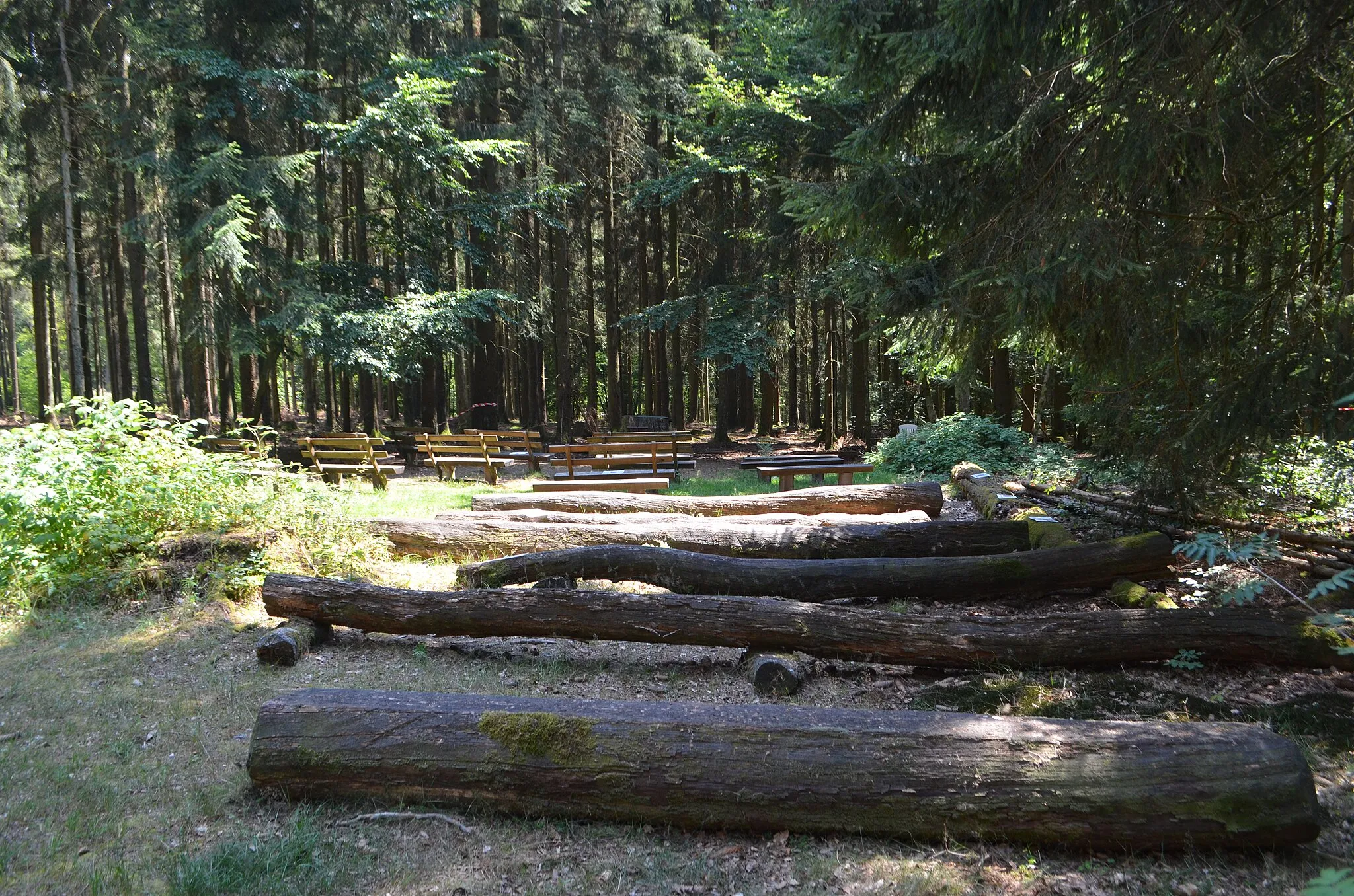 Photo showing: Glaskopf, Waldgottesdienstplatz