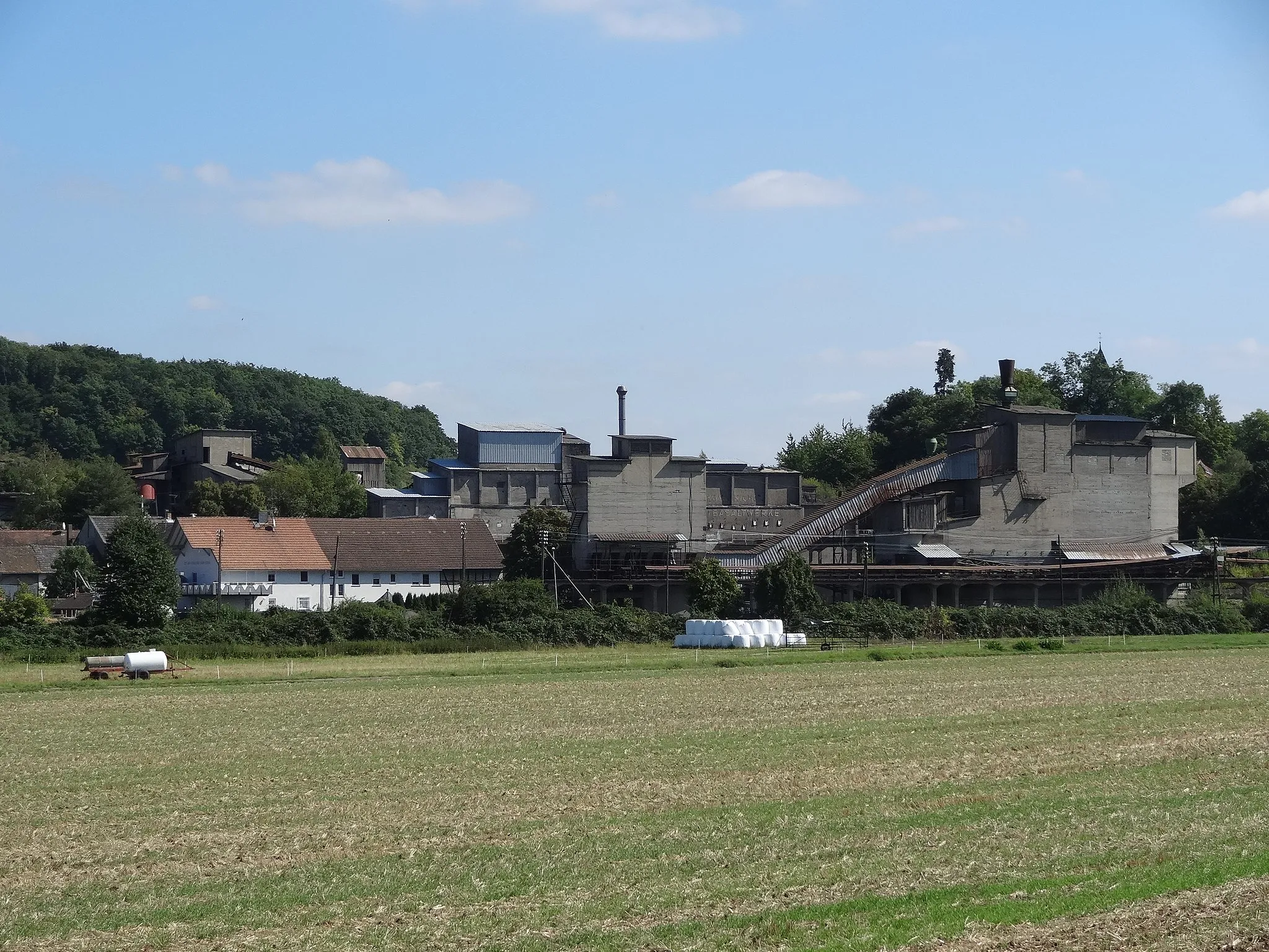 Photo showing: Basaltwerk Ober-Widdersheim