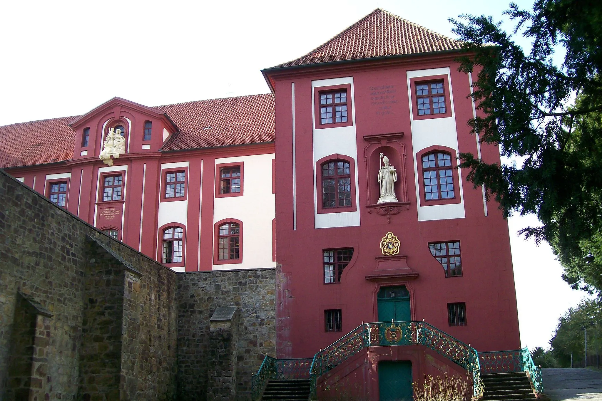 Photo showing: Schloss und Benediktinerabtei Iburg in Bad Iburg, Schlaunscher Klostertrakt