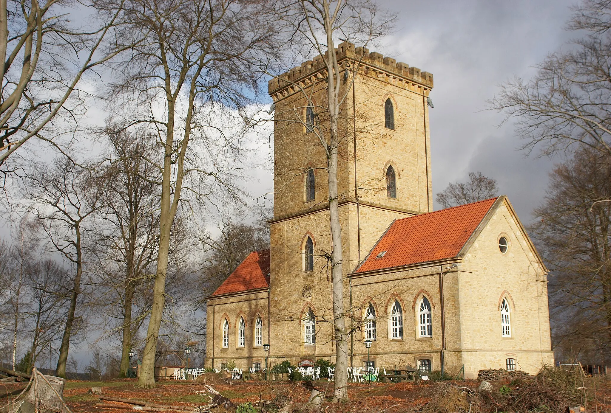 Photo showing: Diedrichsburg (Diedrich's Castle) near Melle, Germany