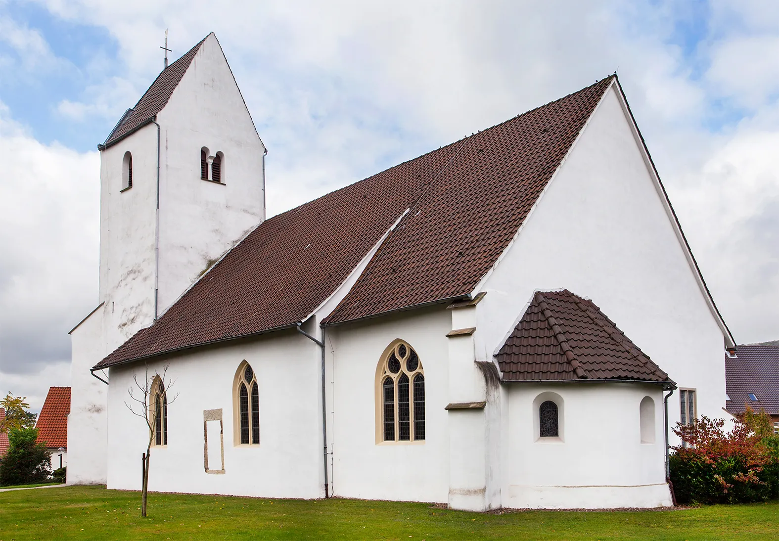 Photo showing: Evangelische Kirche in Holzhausen (Porta Westfalica)