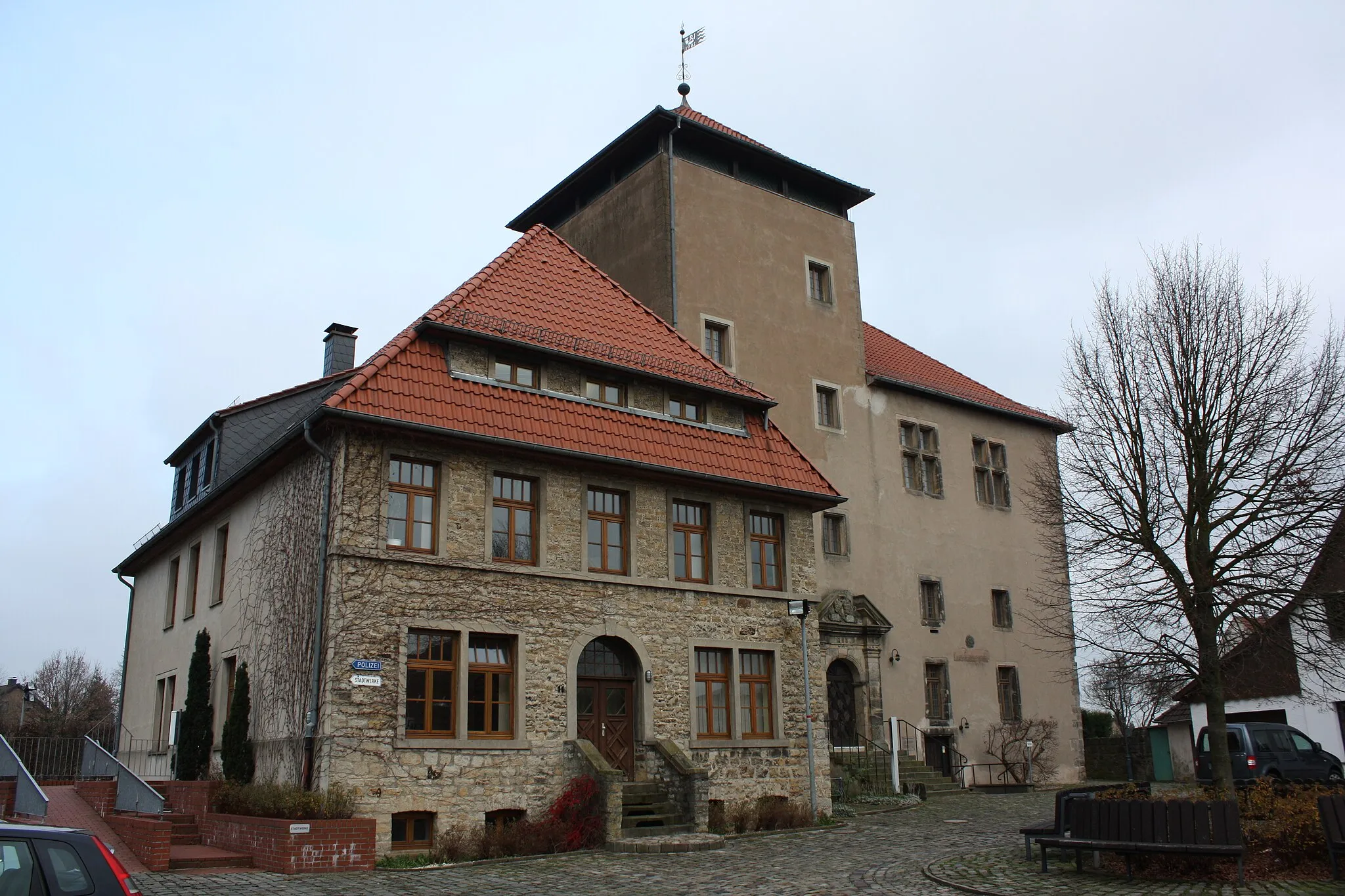 Photo showing: Burg Horn, Gesamtansicht