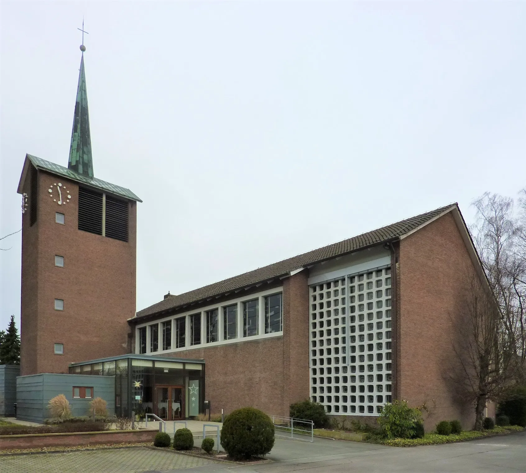 Photo showing: Christuskirche (Spradow)