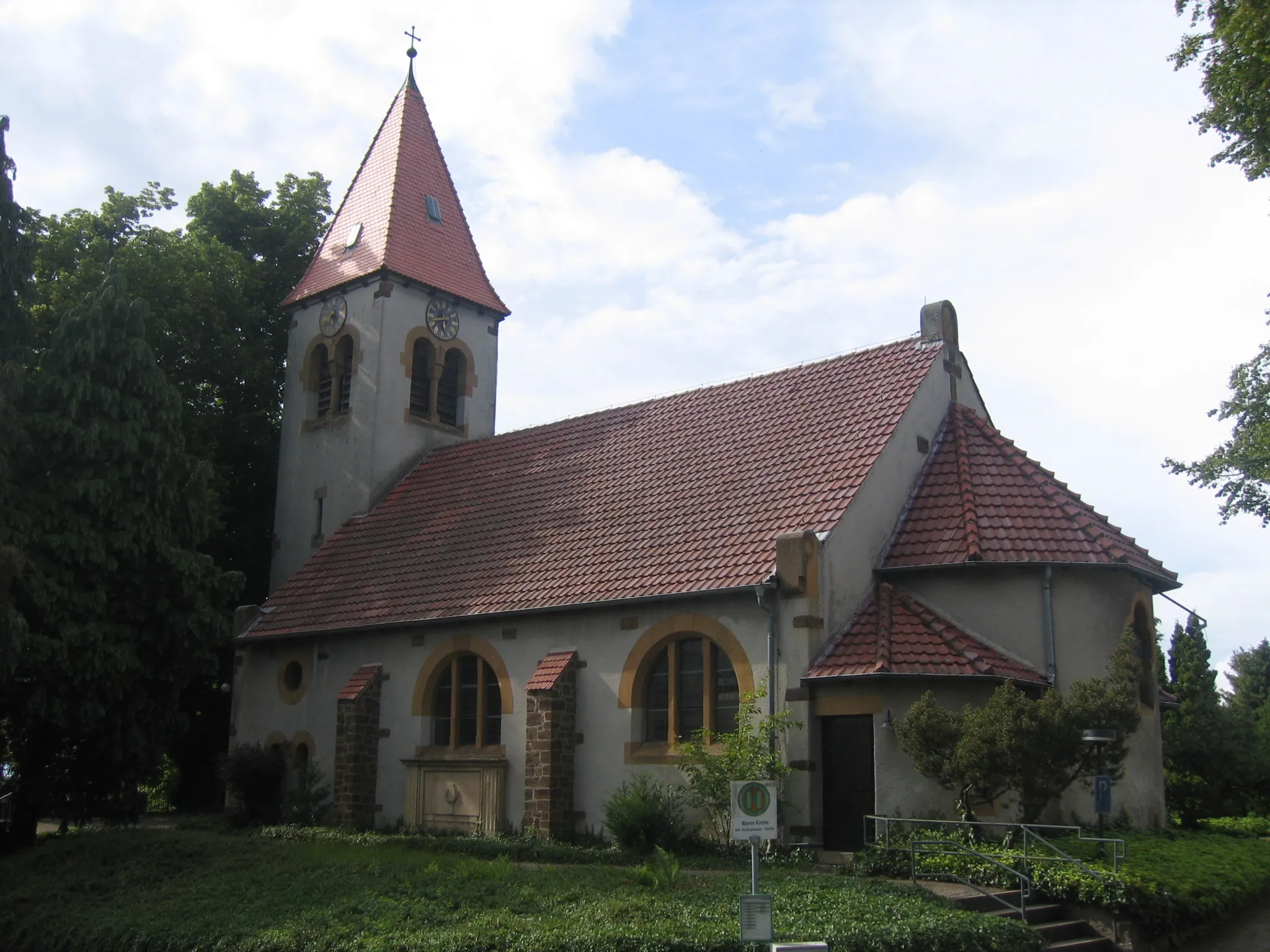 Photo showing: Bieren church in Rödinghausen, District of  Herford, North Rhine-Westphalia, Germany.