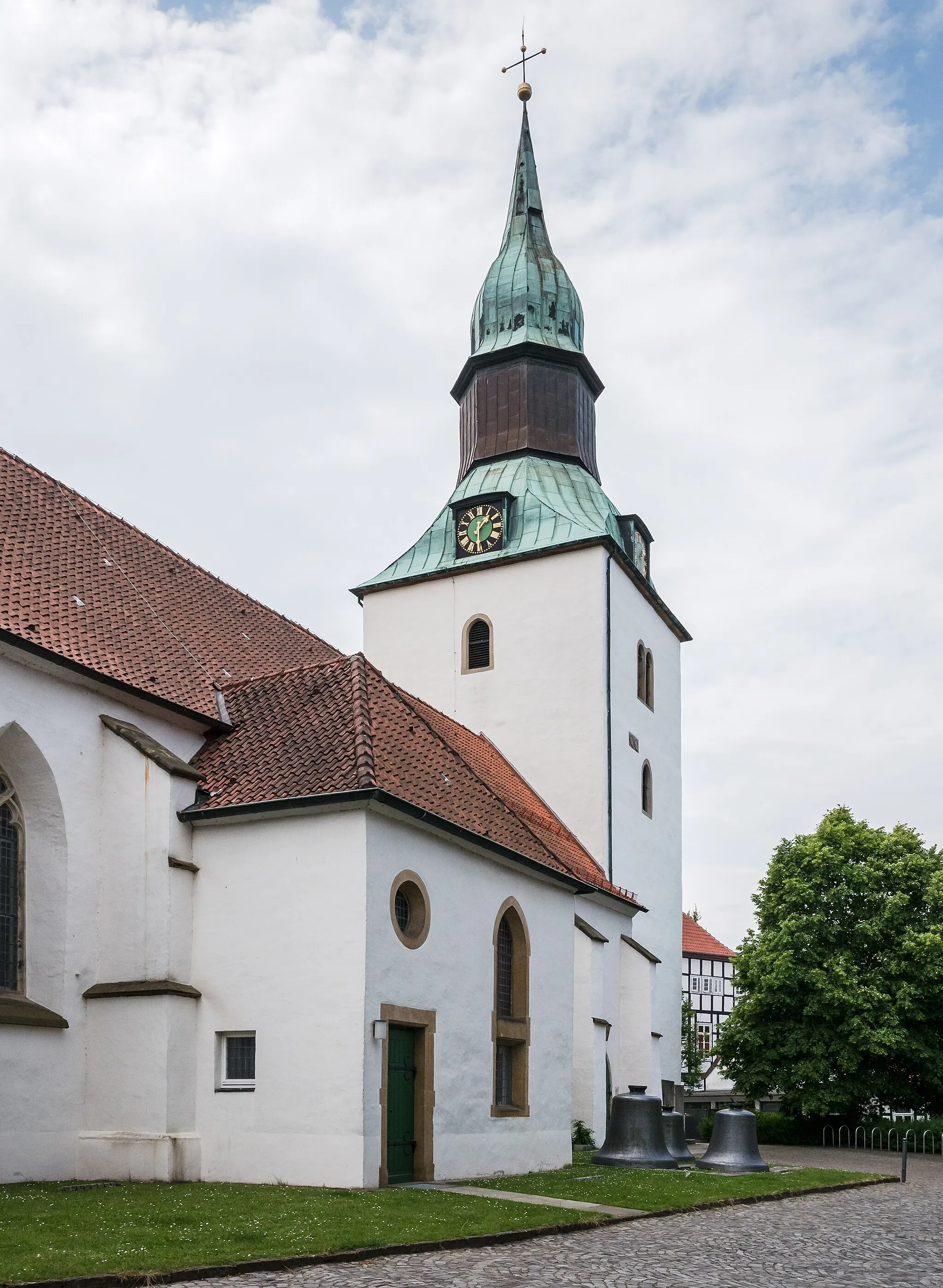 Photo showing: St. Nicholas church in Bad Essen. Osnabrück Land, Lower Saxony, Germany