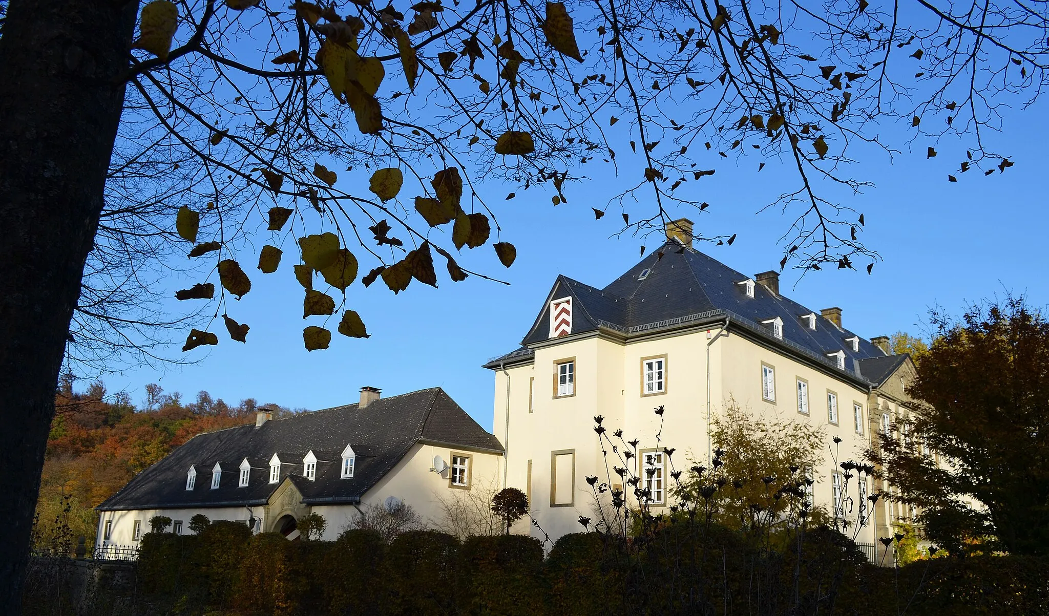 Photo showing: Alme, Schloss Alme, Seitenansicht