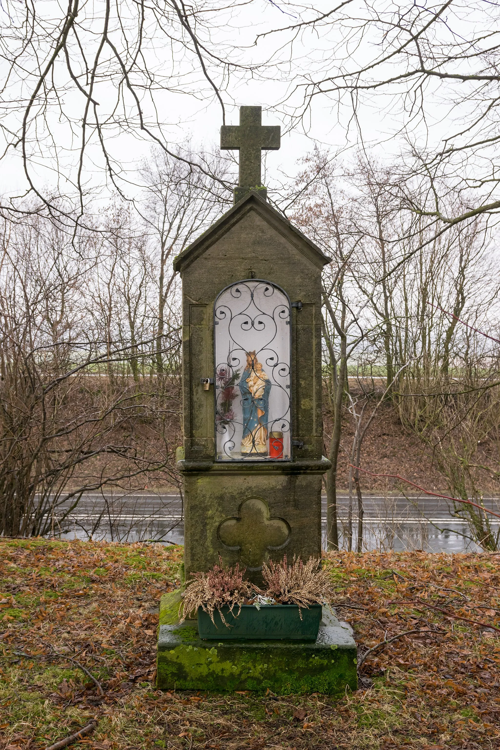 Photo showing: Bildstock an der Lanfert in Altenbeken-Buke