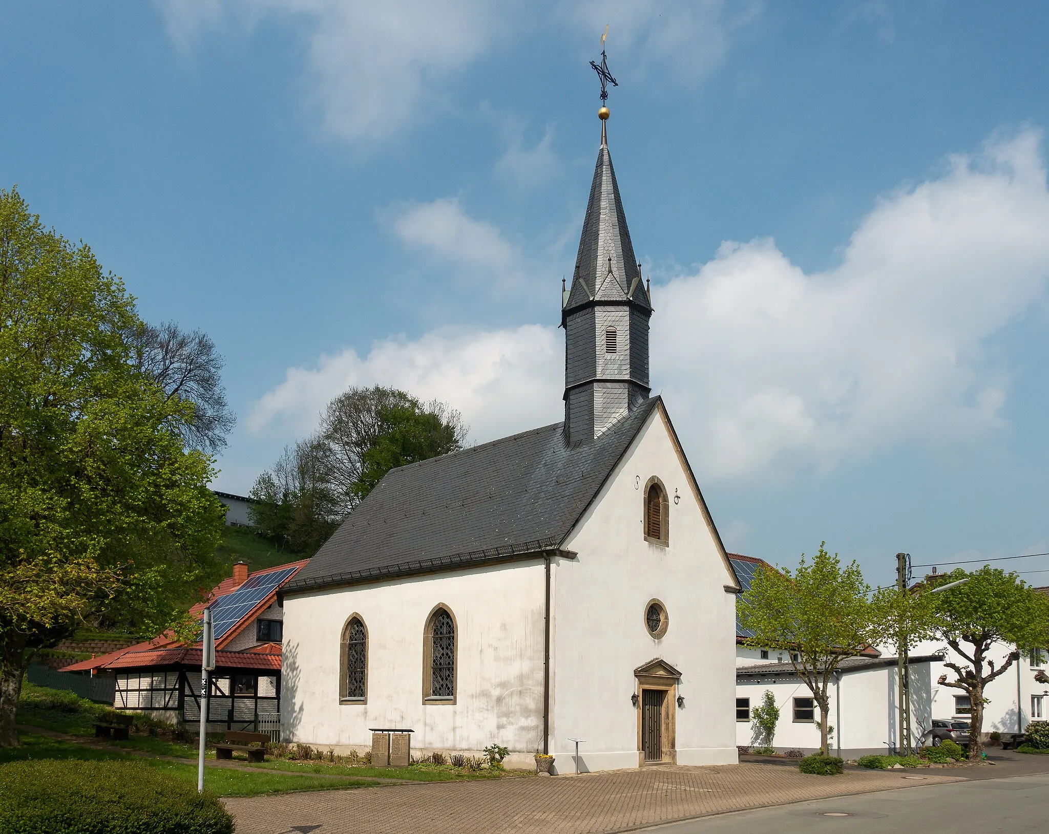 Photo showing: Kapelle St. Luzia in Lichtenau-Grundsteinheim