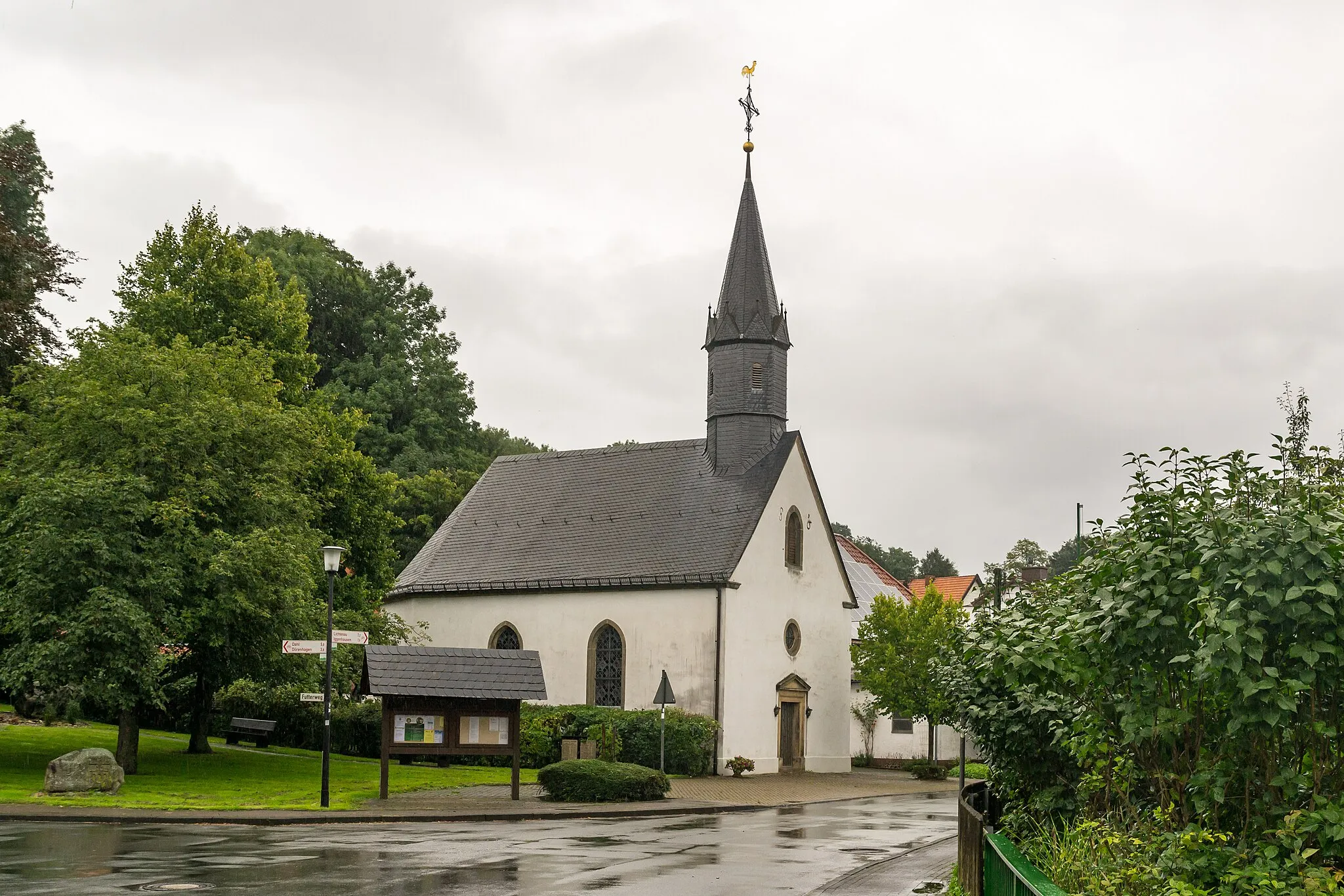 Photo showing: Kapelle St. Luzia in Lichtenau-Grundsteinheim