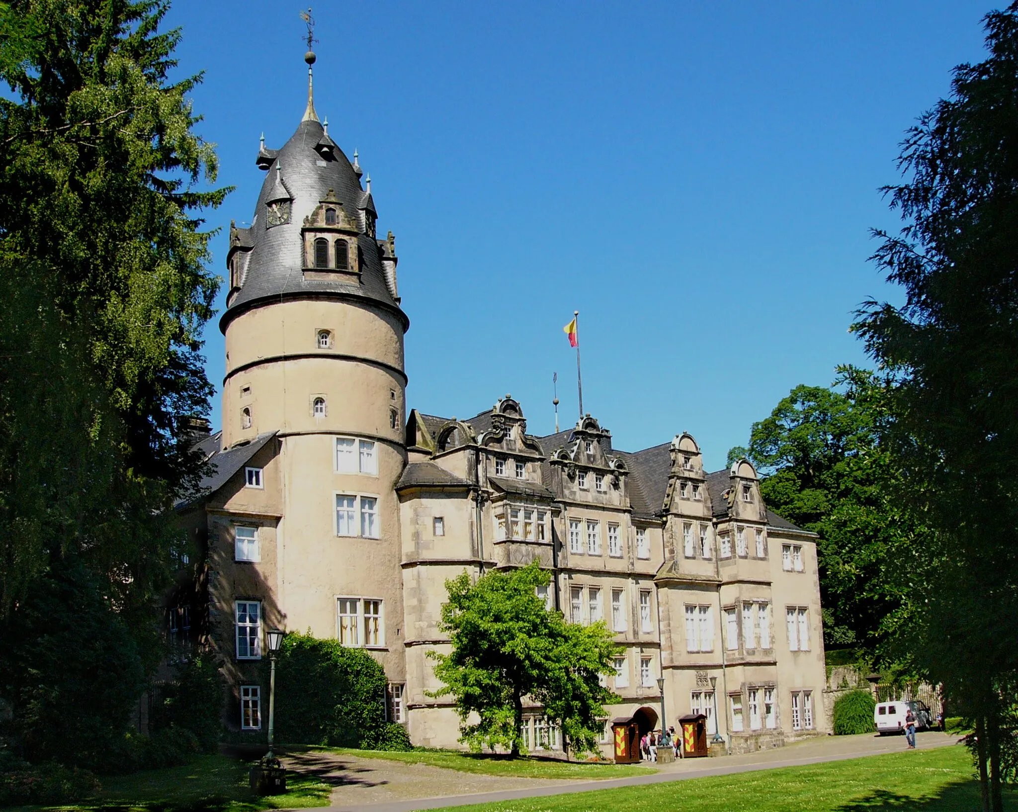 Photo showing: Castle in Detmold, Germany