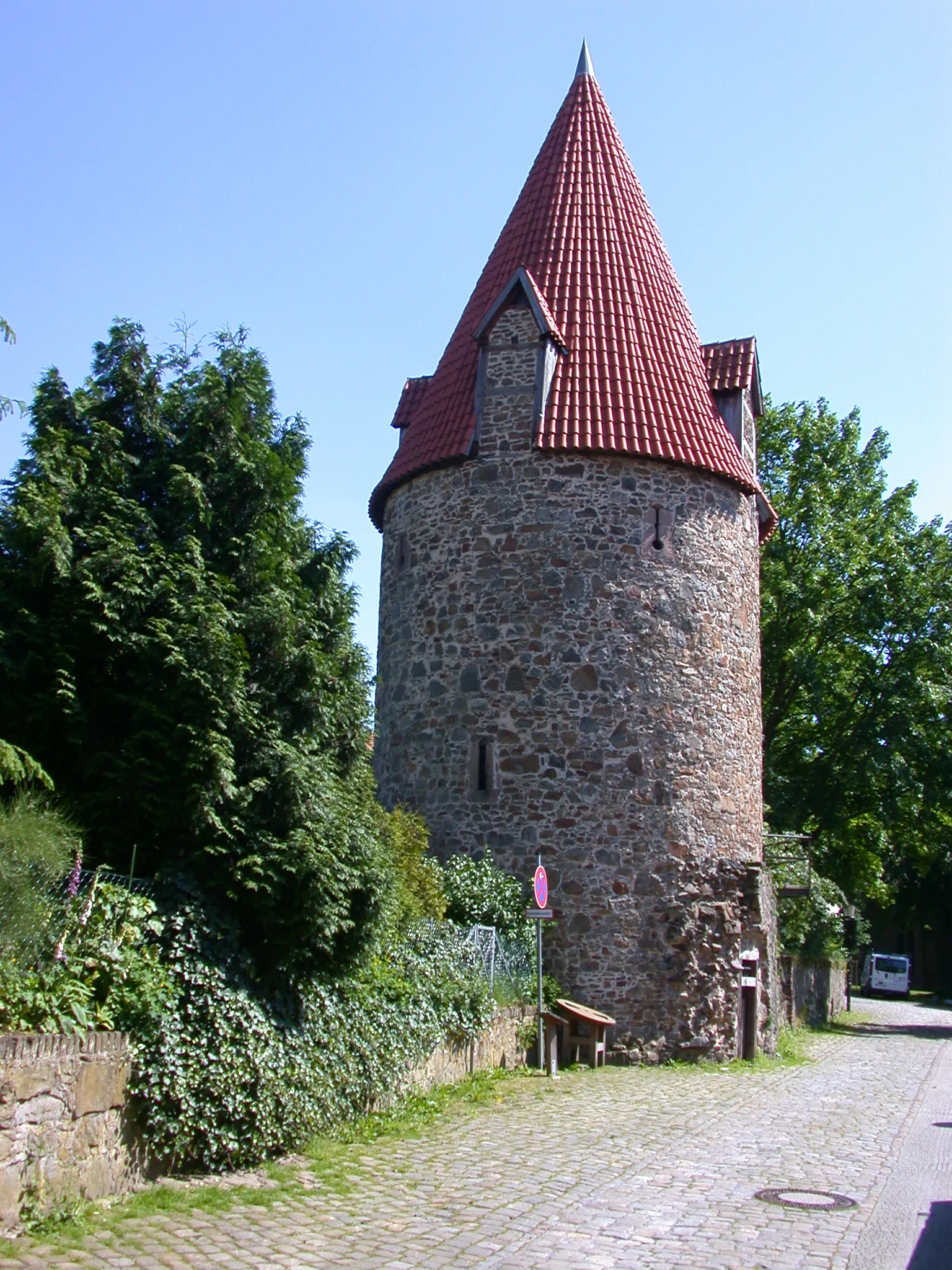 Photo showing: Katzenturm in Bad Salzuflen