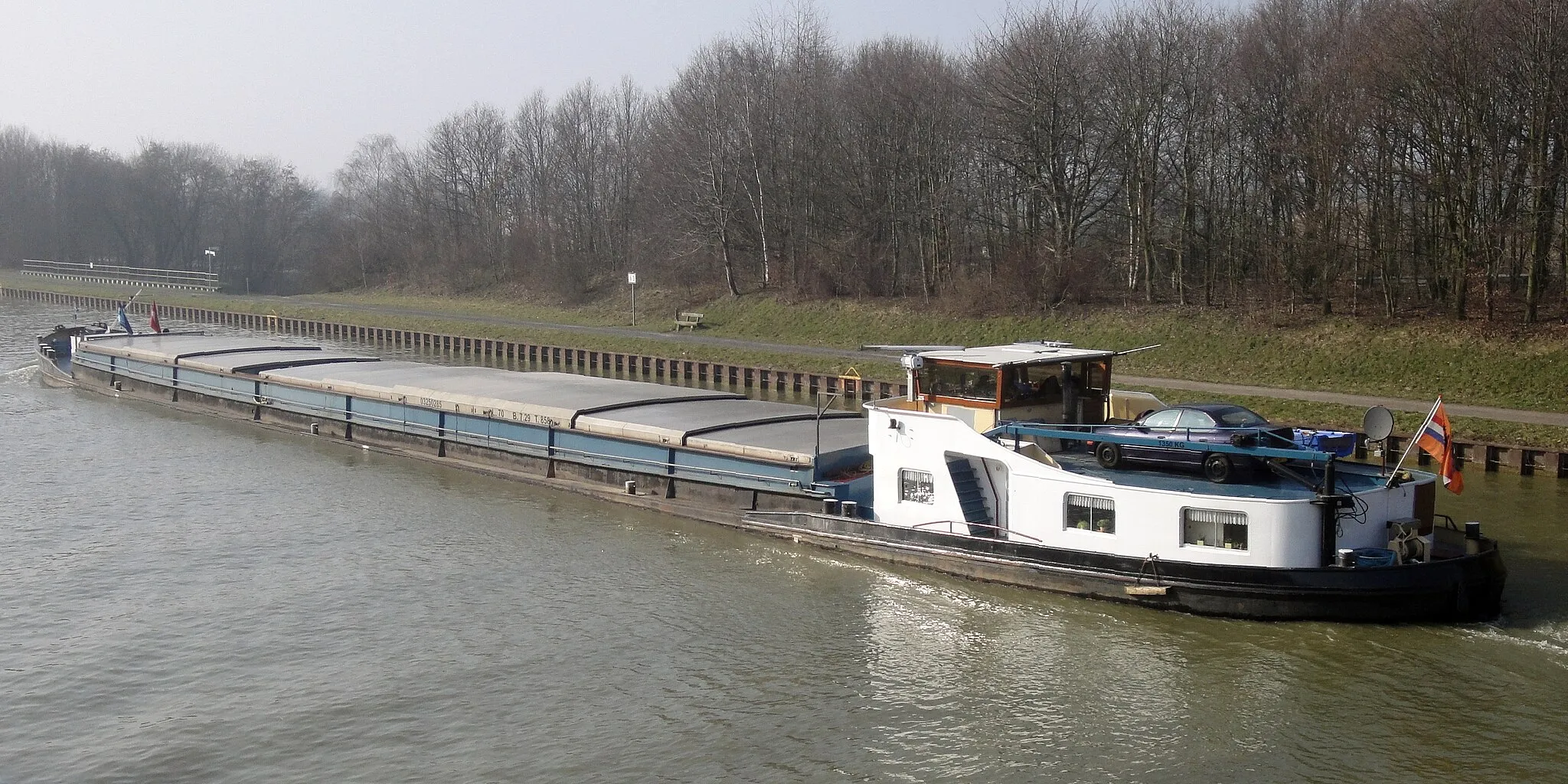 Photo showing: Bo Djovanny (ENI: 03250285) auf dem Mittellandkanal