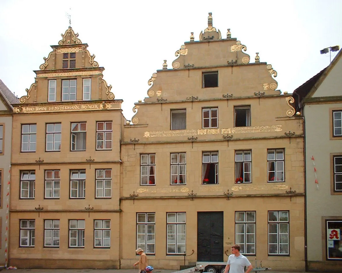 Photo showing: At the Old Market Square in Bielefeld   taken by myself   GNU-FDL