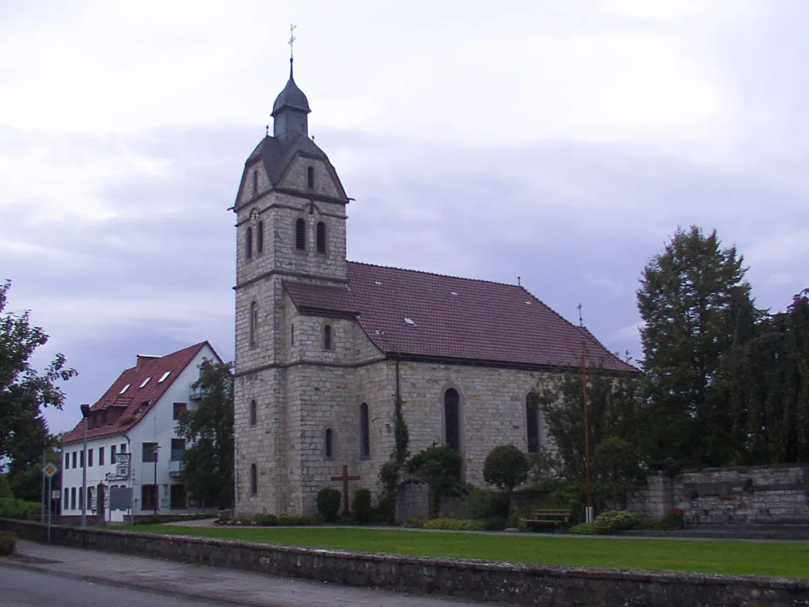 Photo showing: Lichtenau (Westfalen): Katholische Kirche Sankt Magdalena in Husen