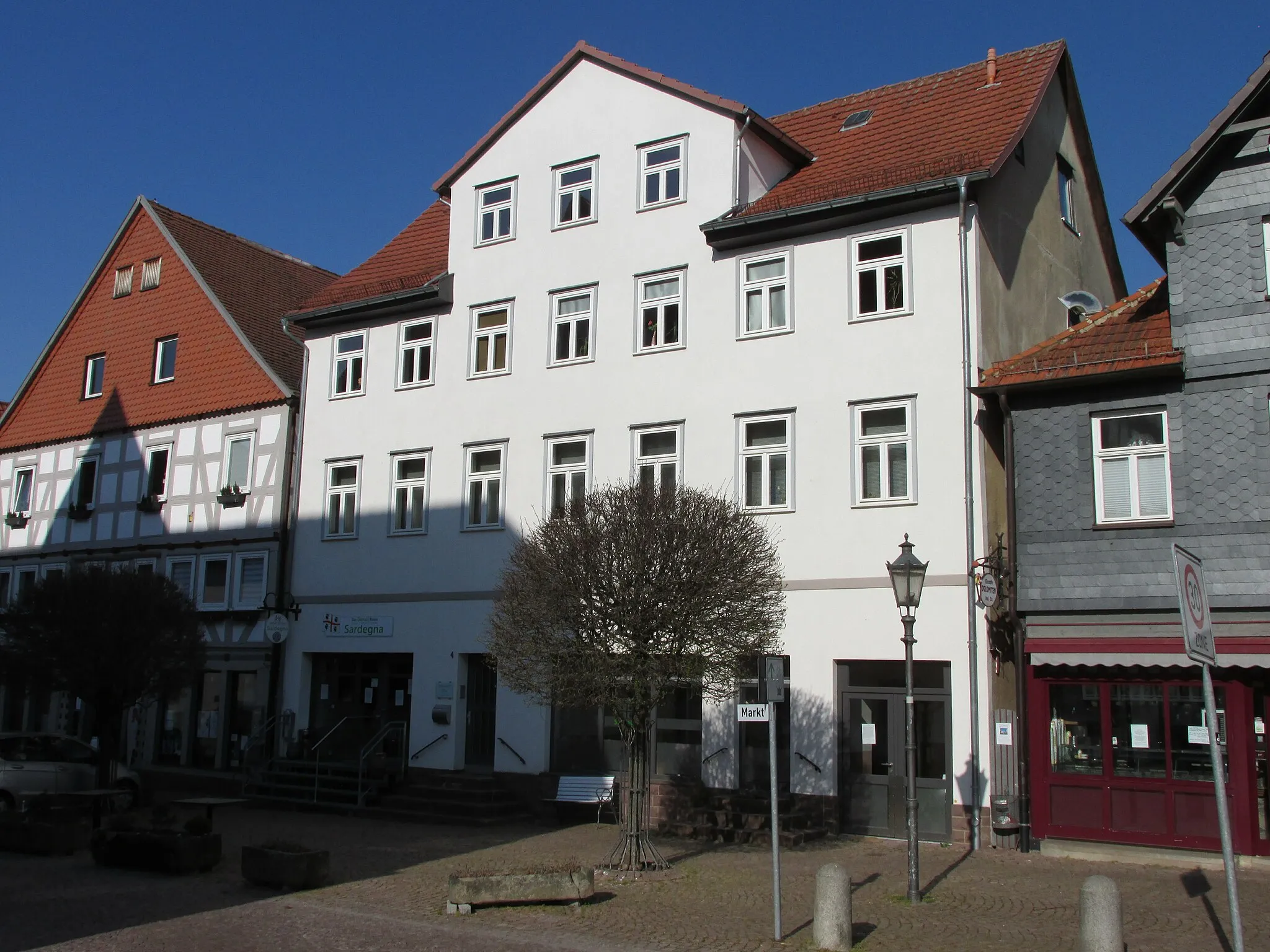 Photo showing: das Haus Markt 4 in Grebenstein