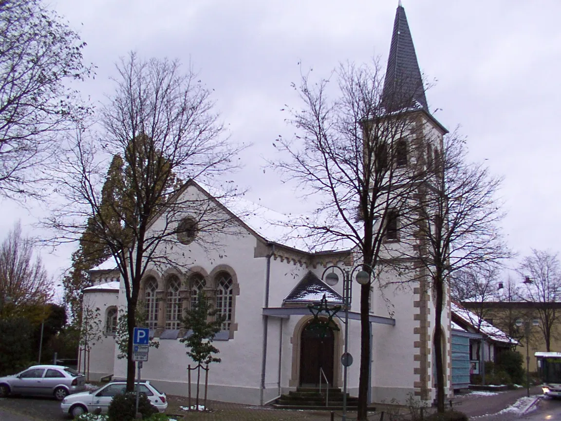 Photo showing: Bad Lippspringe: protestant church